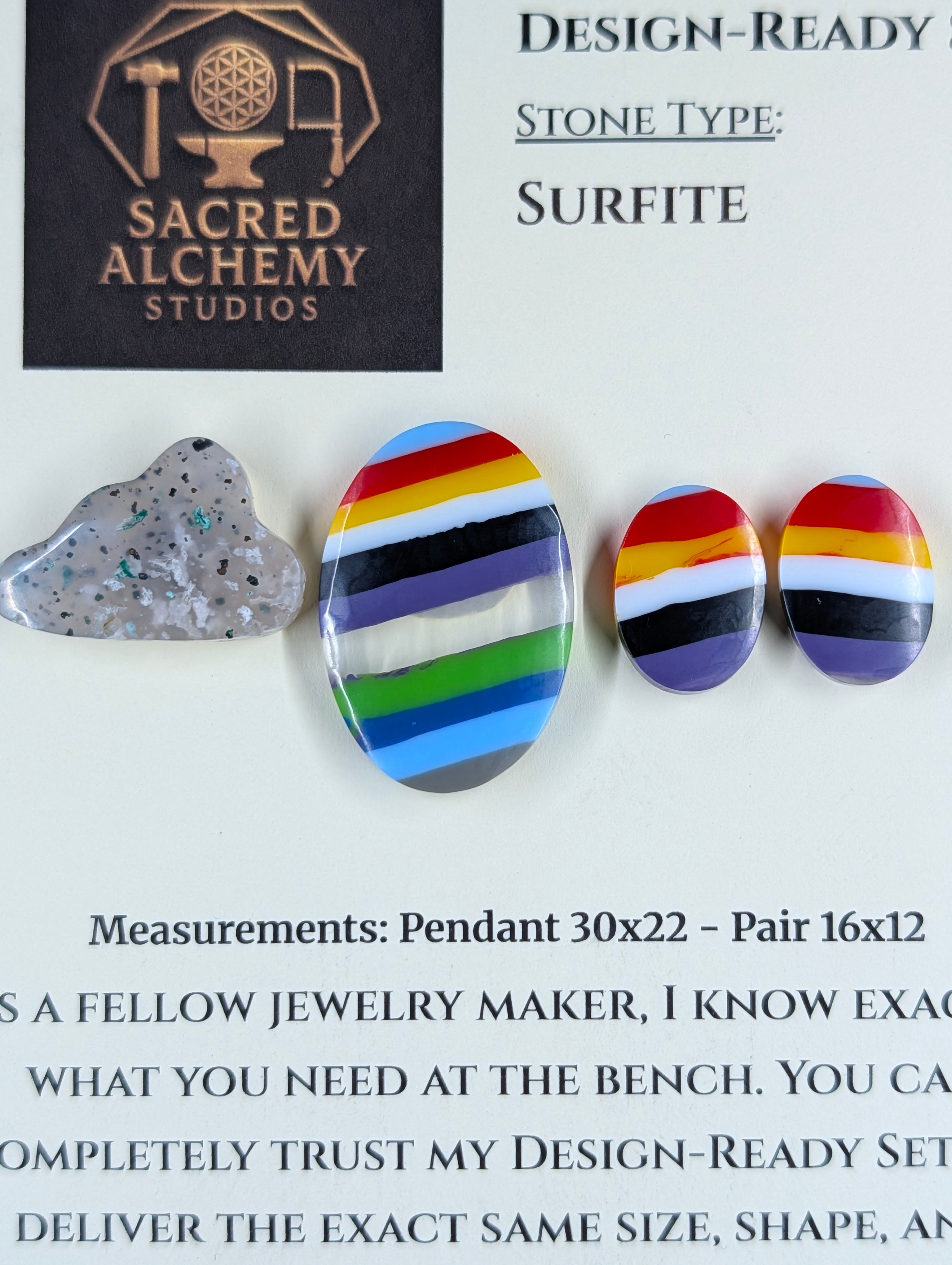 Oval Shape - Surfite - Design-Ready Set by Sacred Alchemy Studios