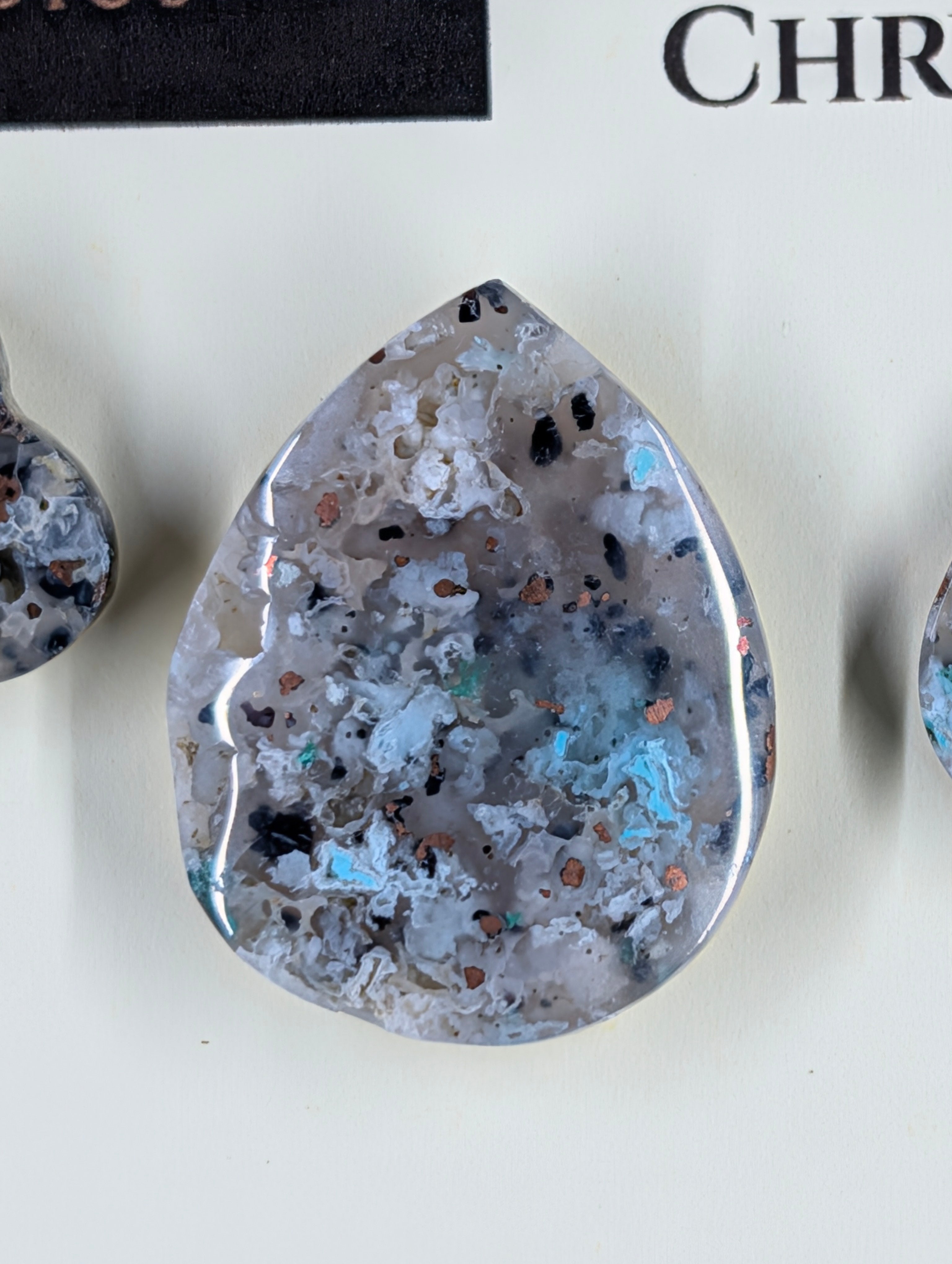 Tear Shape - Confetti Chrysocolla - Sacred Alchemy Select - Design-Ready Set by Sacred Alchemy Studios