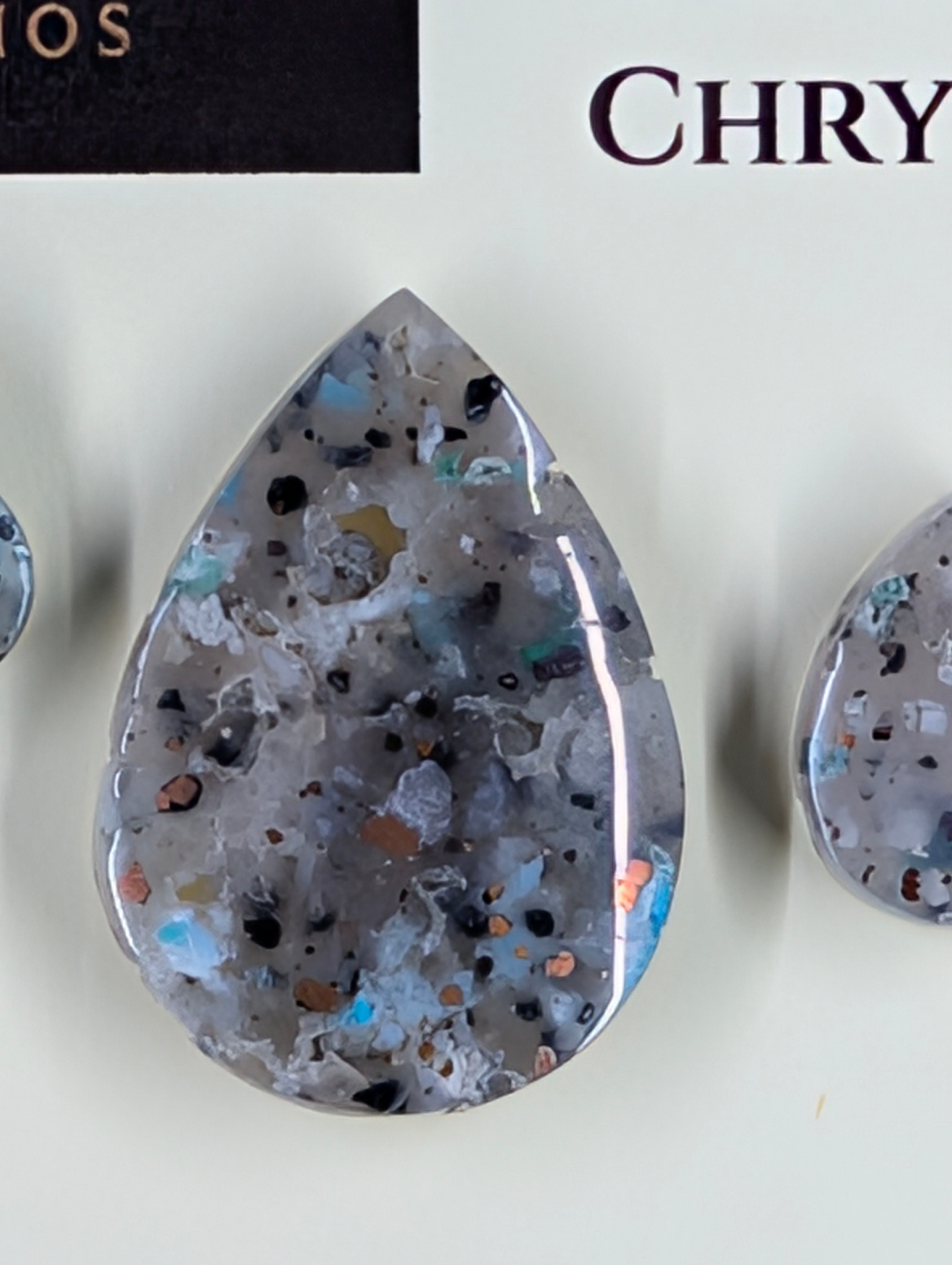 Tear Shape - Confetti Chrysocolla - Sacred Alchemy Select - Design-Ready Set by Sacred Alchemy Studios