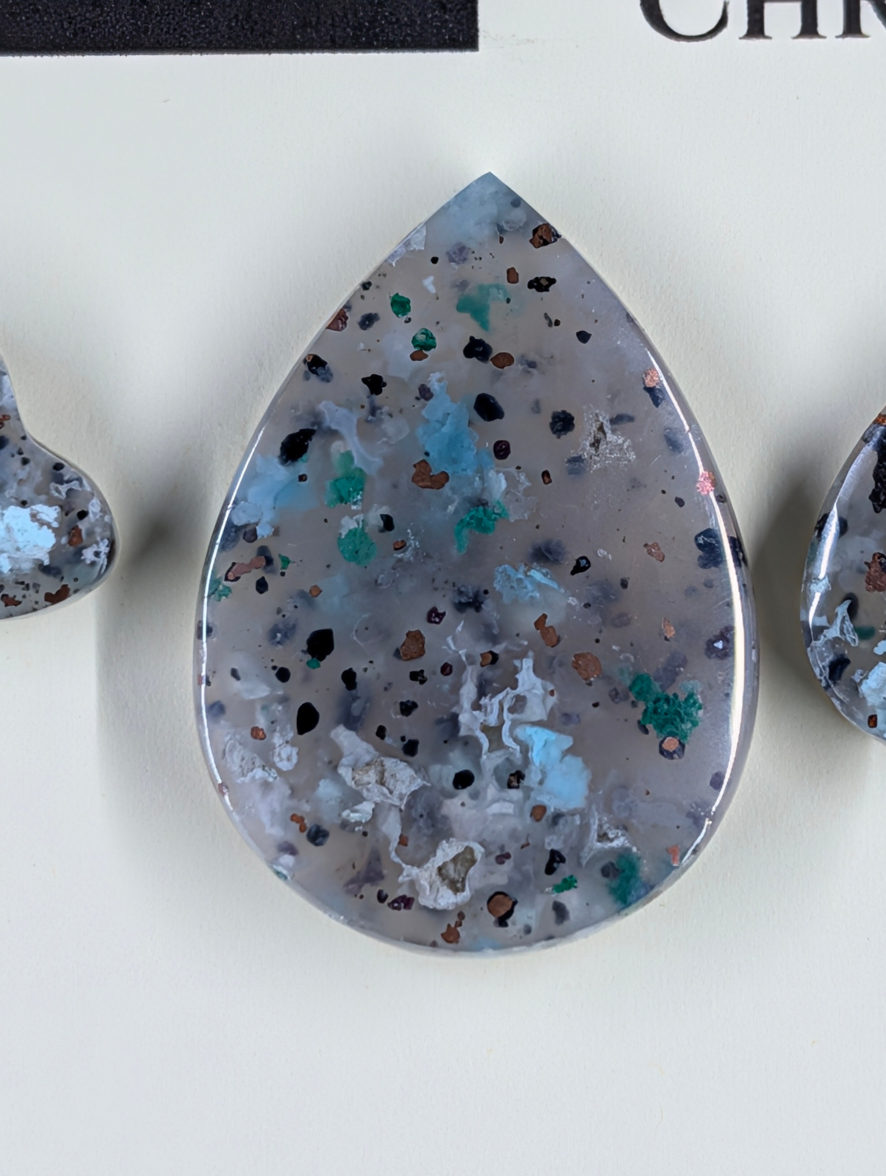 Tear Shape - Confetti Chrysocolla - Sacred Alchemy Select - Design-Ready Set by Sacred Alchemy Studios