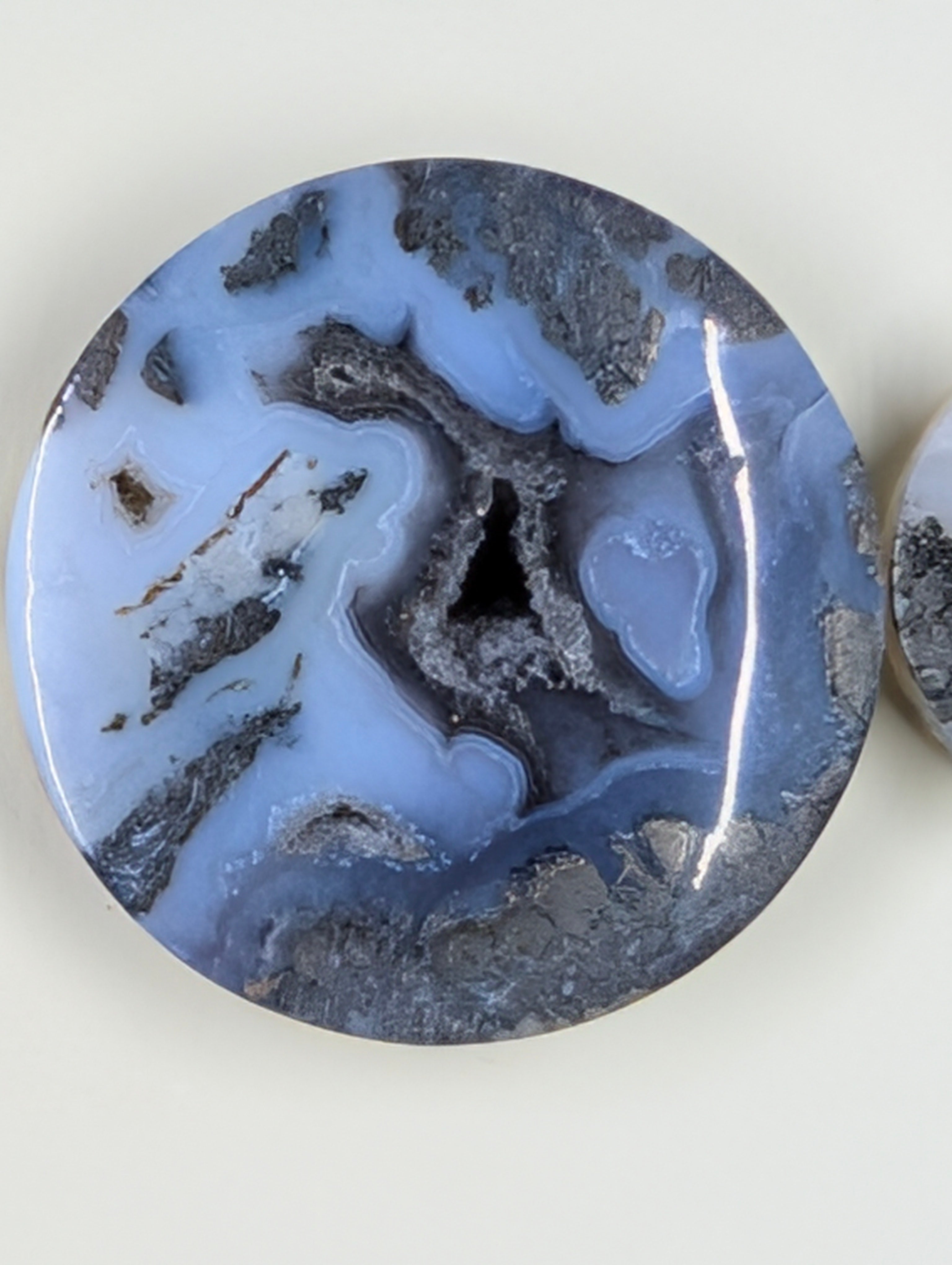 Circle Shape - Marcasite in Agate - Sacred Alchemy Select - Design-Ready Set