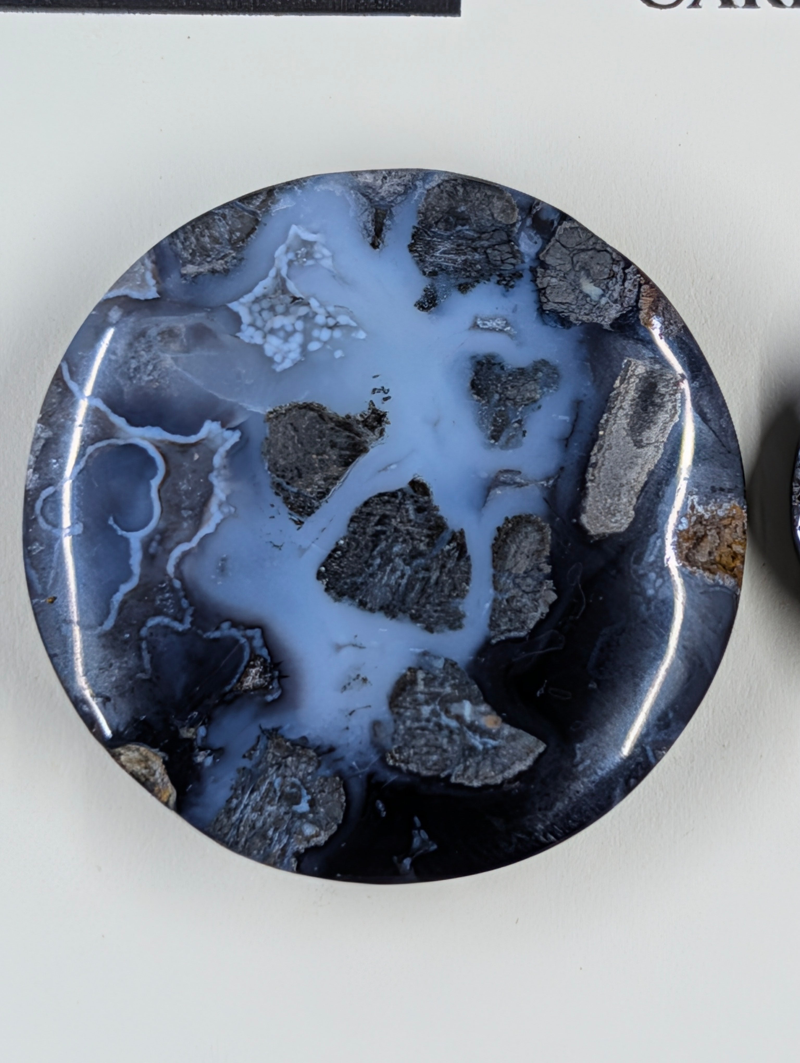 Circle Shape - Marcasite in Agate - Sacred Alchemy Select - Design-Ready Set