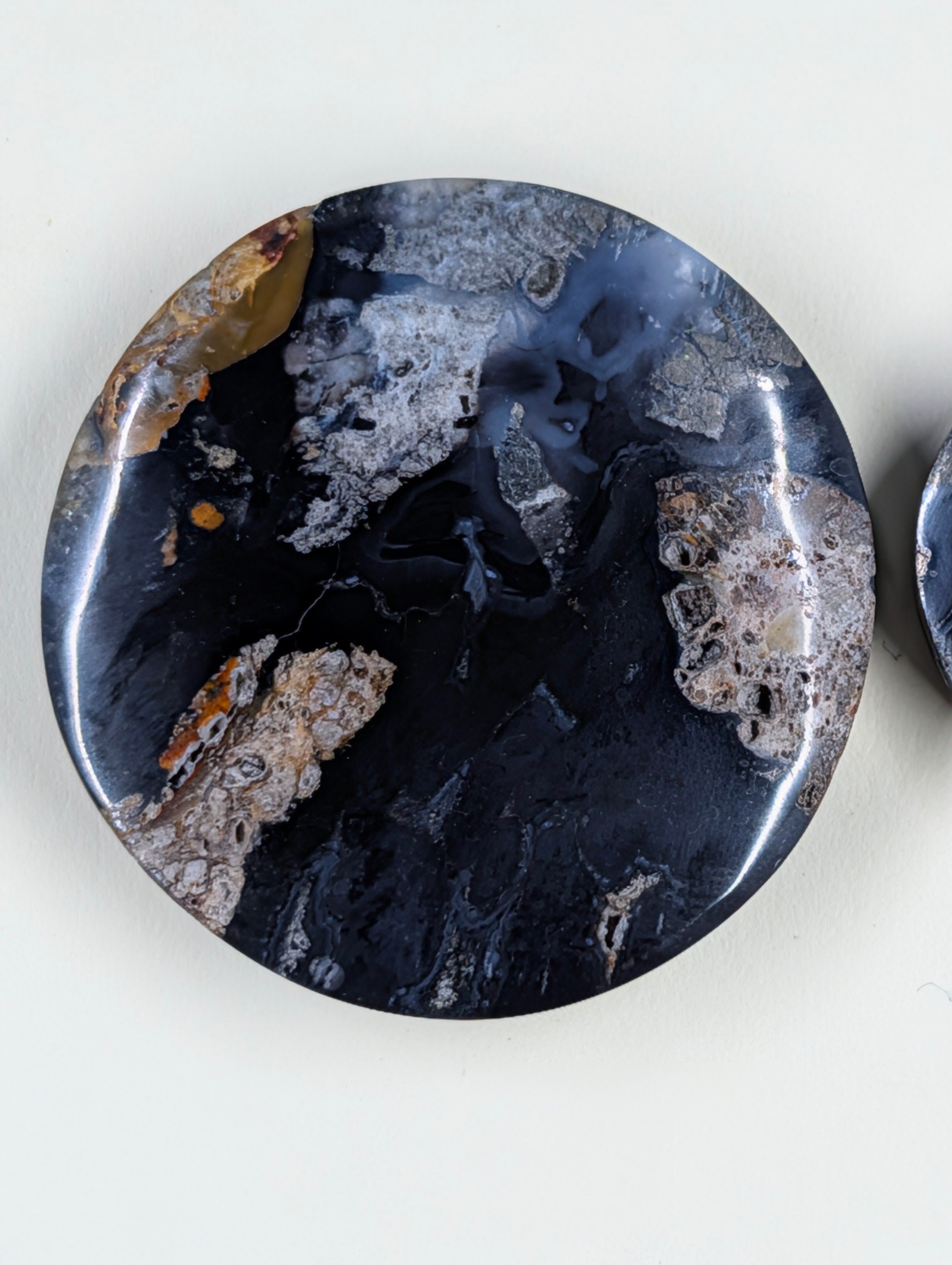Circle Shape - Marcasite in Agate - Sacred Alchemy Select - Design-Ready Set