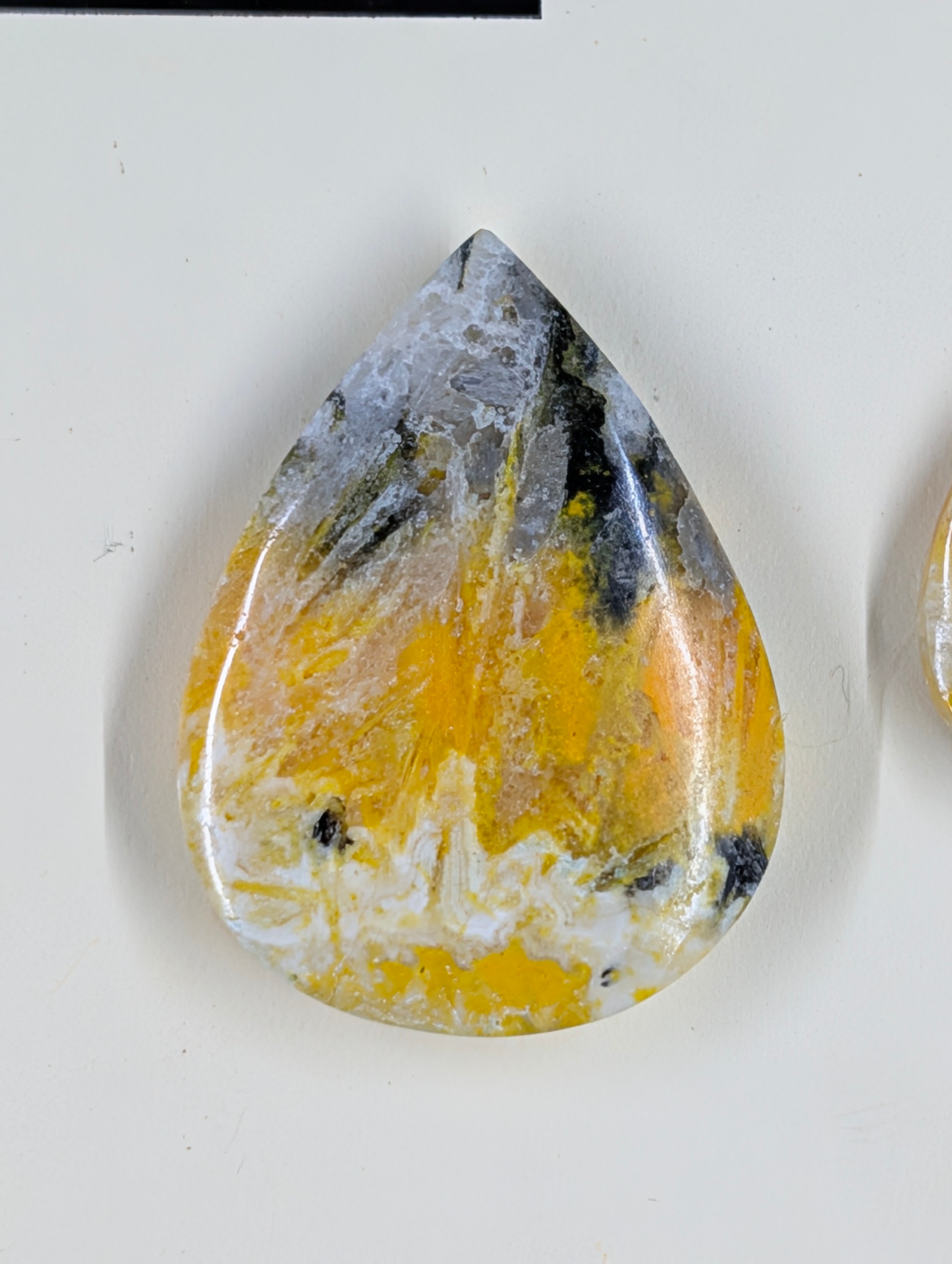 Tear Shape - Bumblebee Jasper - Design-Ready Set