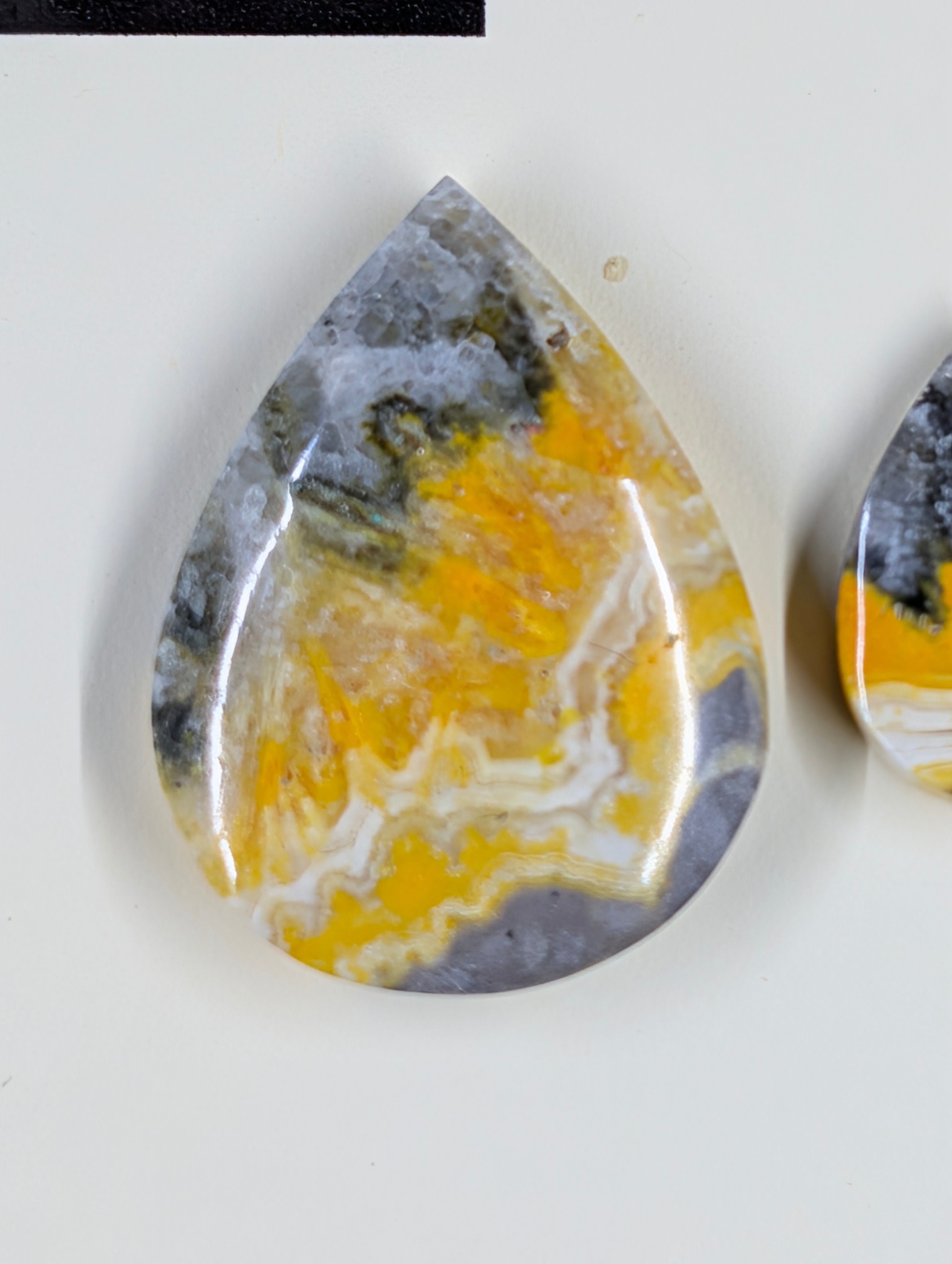 Tear Shape - Bumblebee Jasper - Design-Ready Set