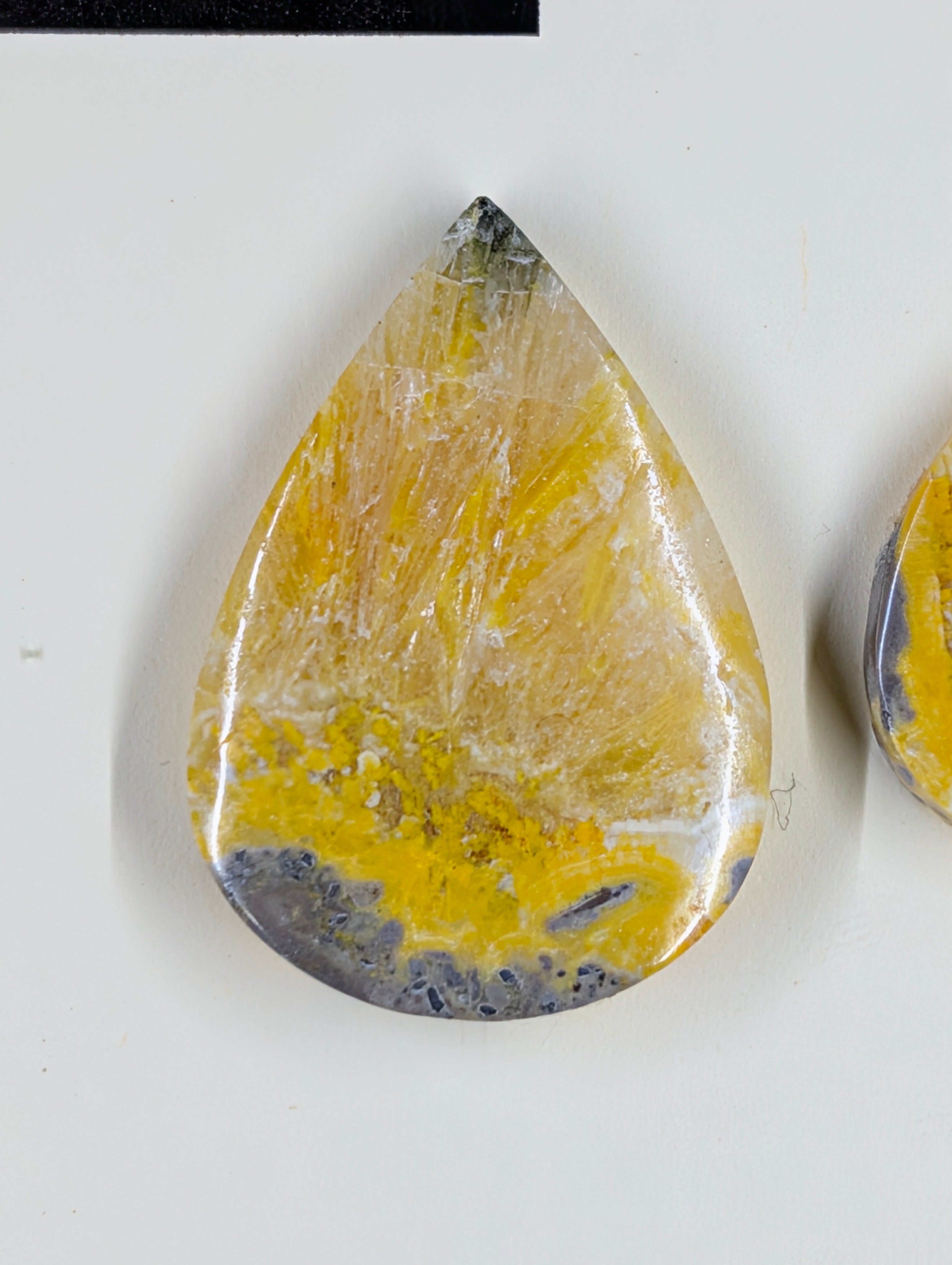 Tear Shape - Bumblebee Jasper - Design-Ready Set