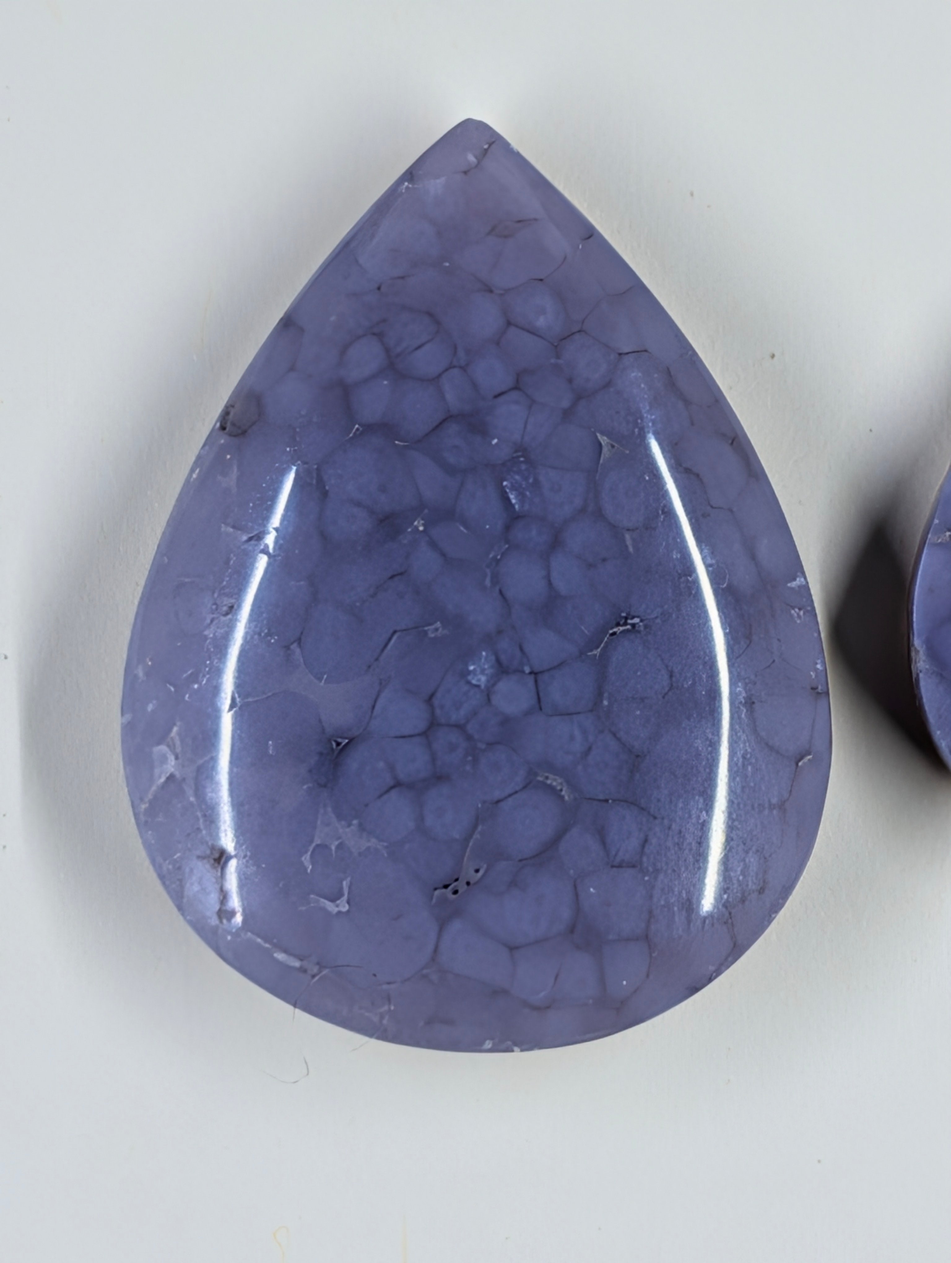 Tear Shape - Grape Agate - Design-Ready Set