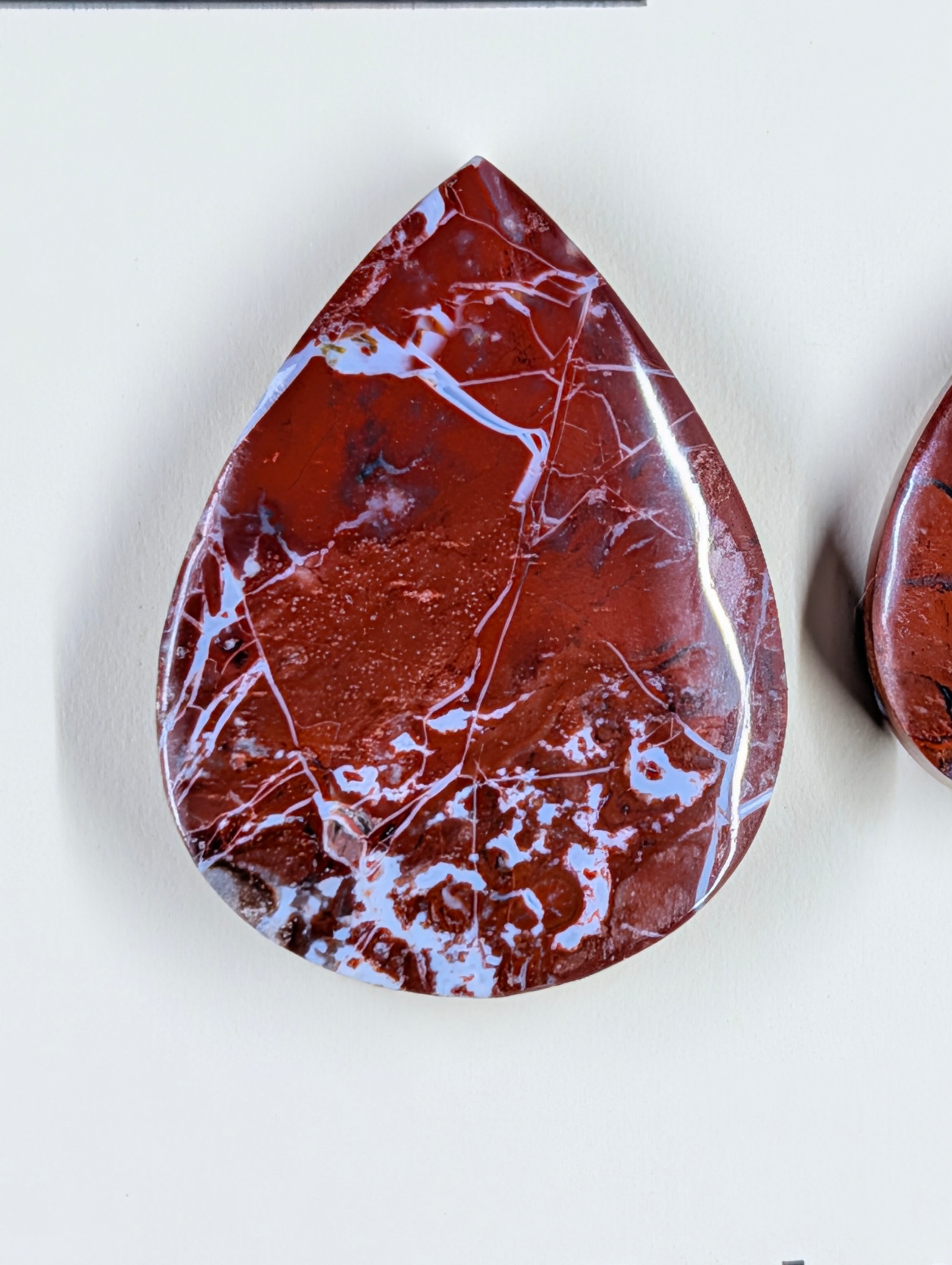 Tear Shape - Red Moss Agate - Design-Ready Sets