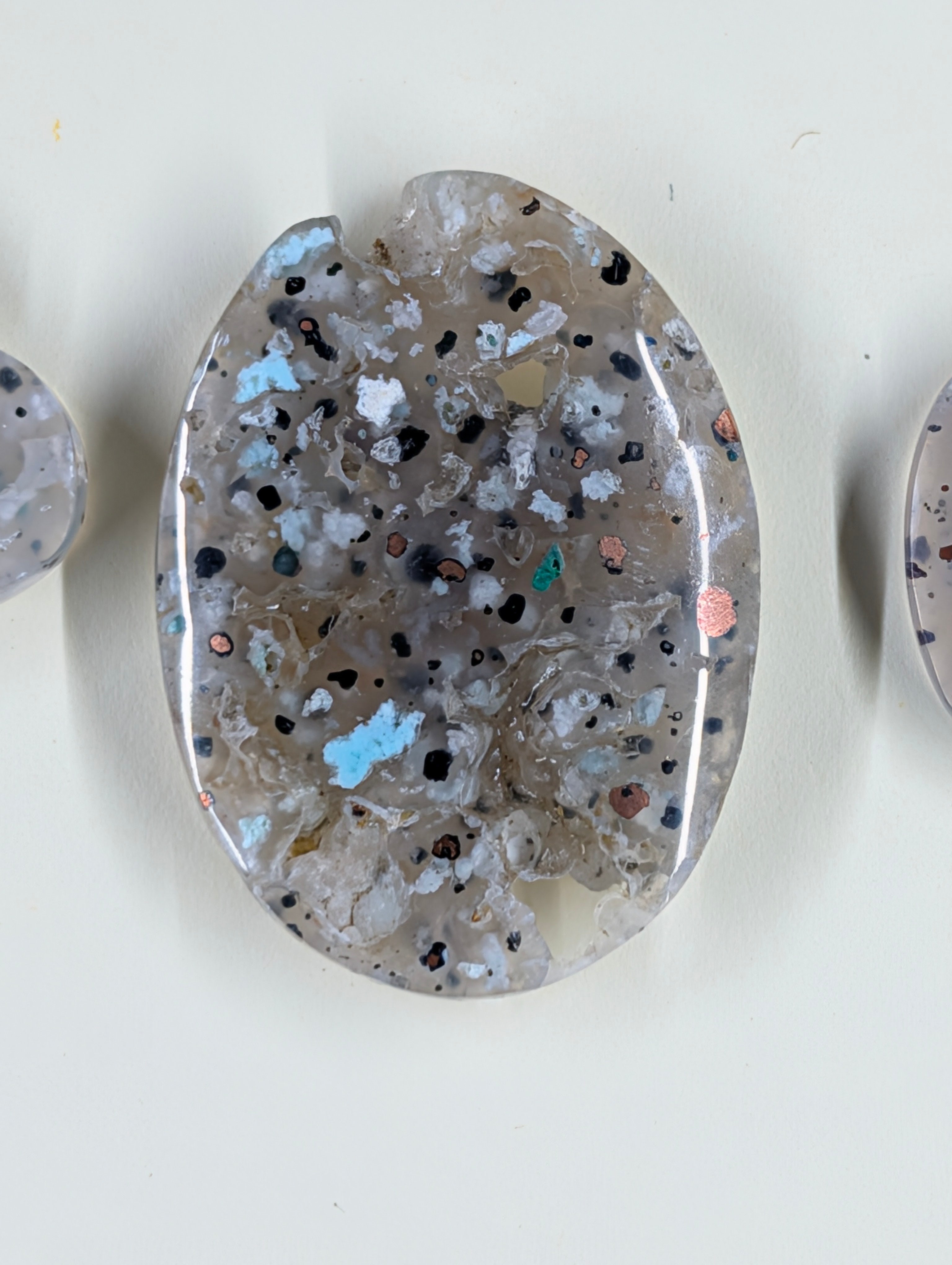 Oval Shape - Confetti Chrysocolla - Sacred Alchemy Select - Design-Ready Set