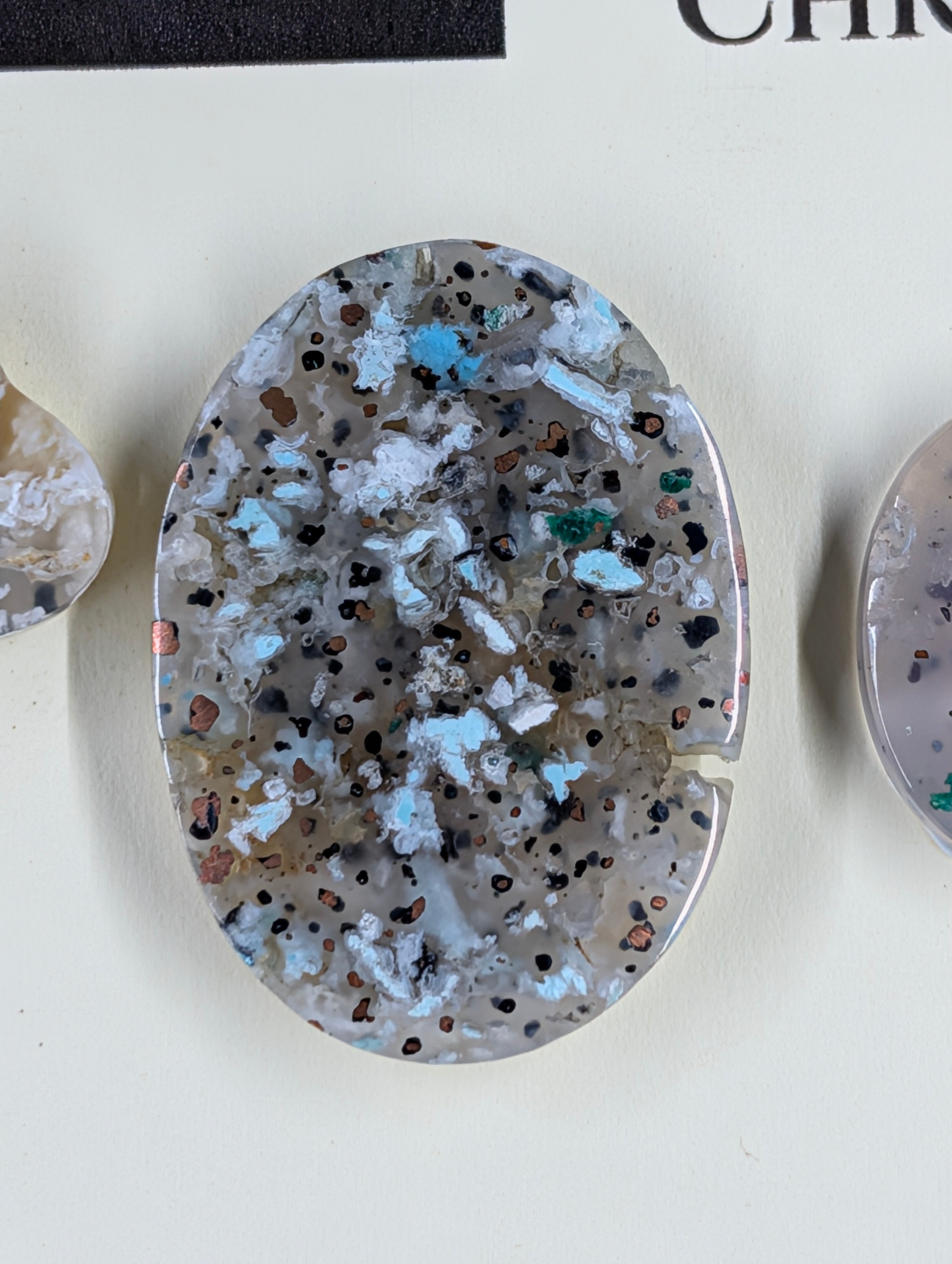 Oval Shape - Confetti Chrysocolla - Sacred Alchemy Select - Design-Ready Set