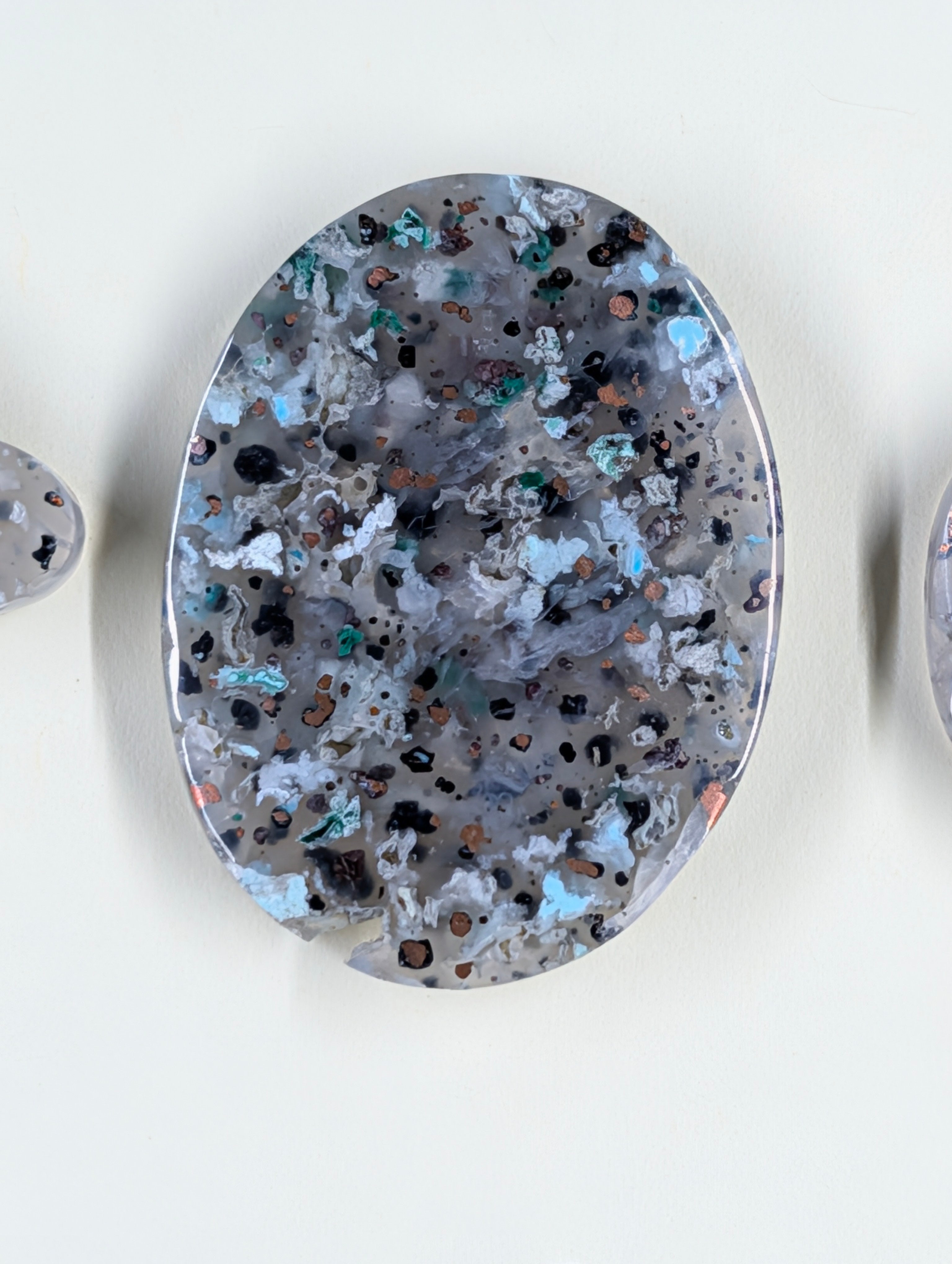 Oval Shape - Confetti Chrysocolla - Sacred Alchemy Select - Design-Ready Set