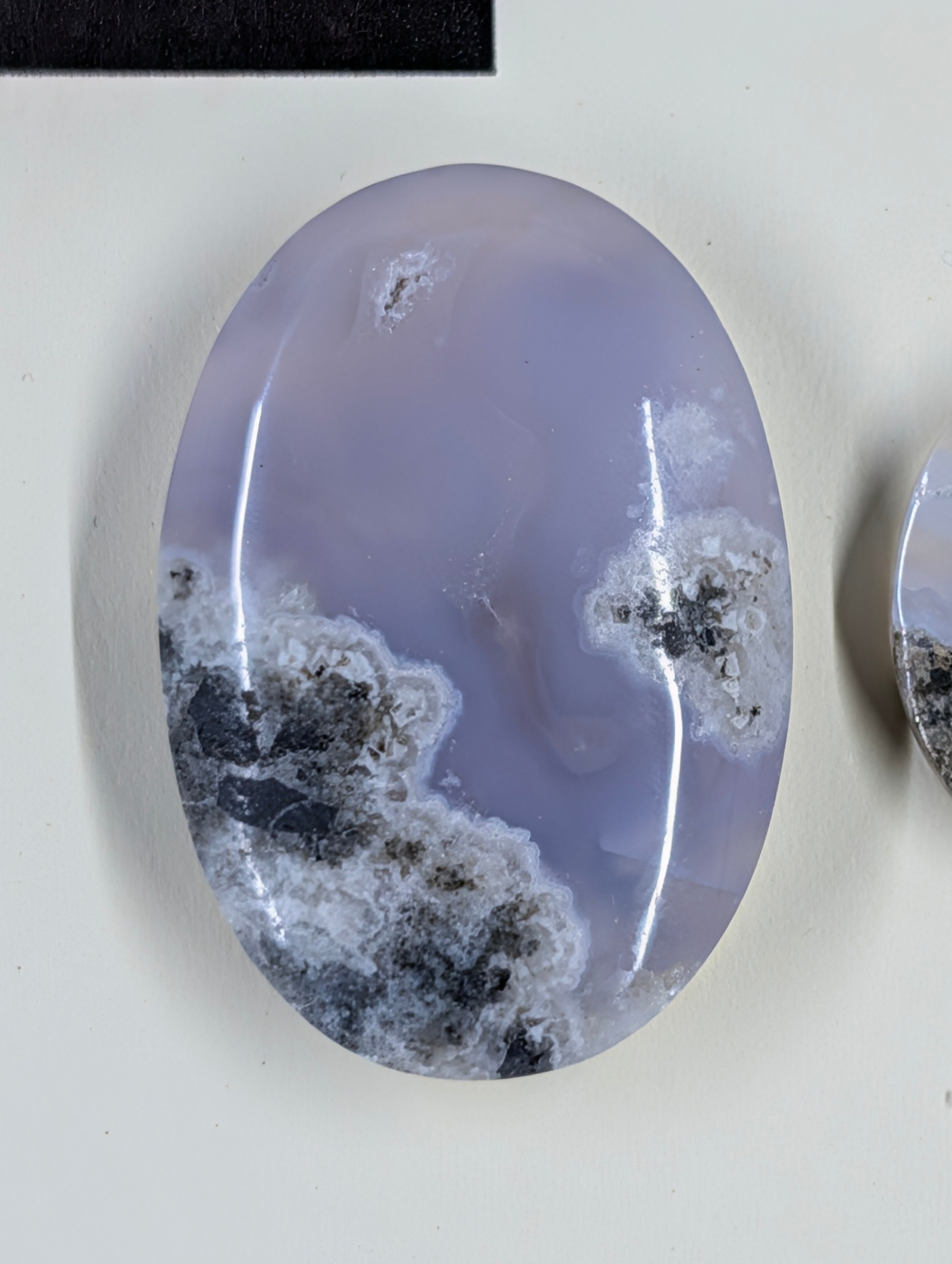 Oval Shape - Purple Moss Agate - Design-Ready Set