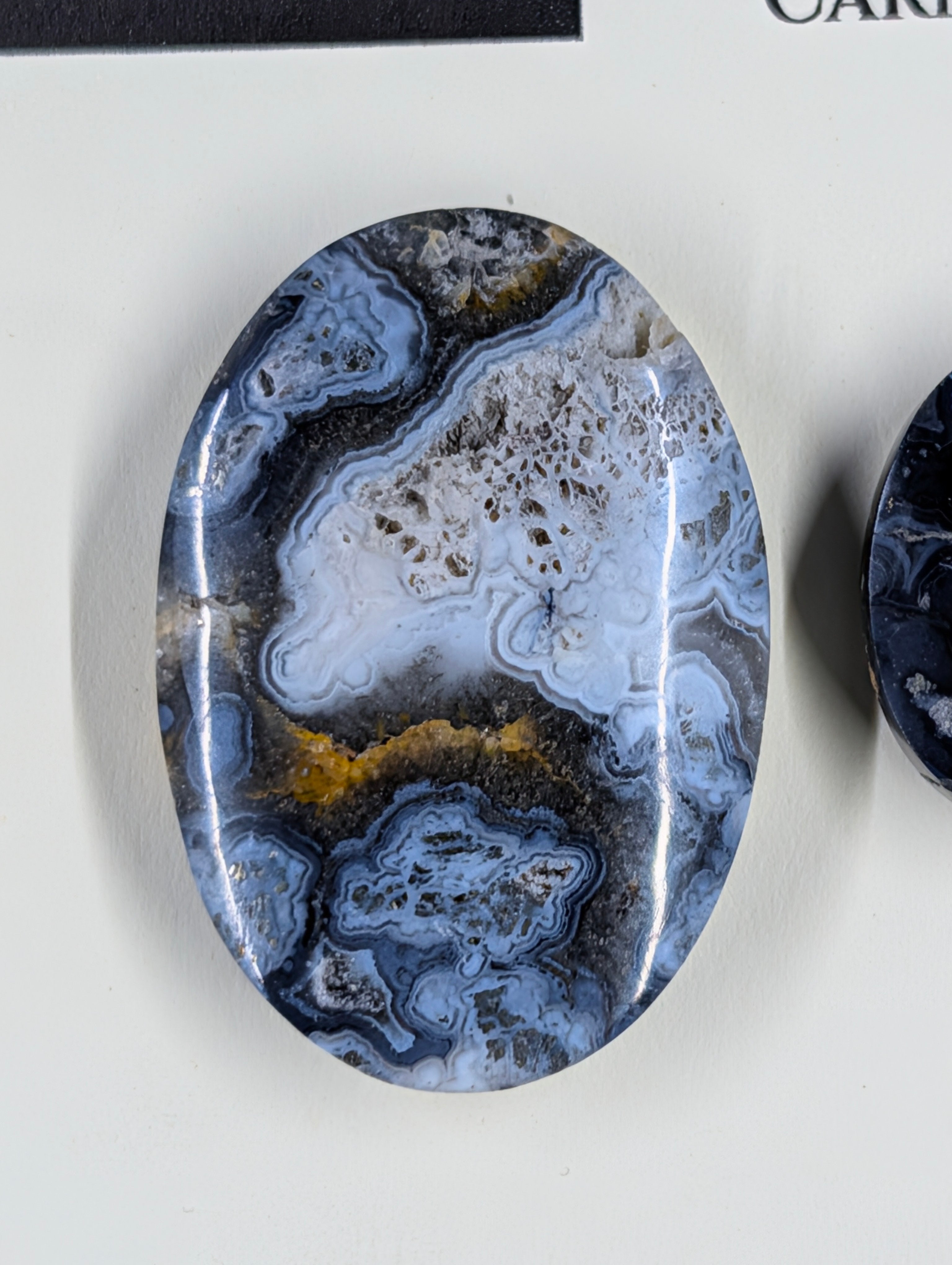 Oval Shape - Marcasite in Agate - Sacred Alchemy Select - Design-Ready Set