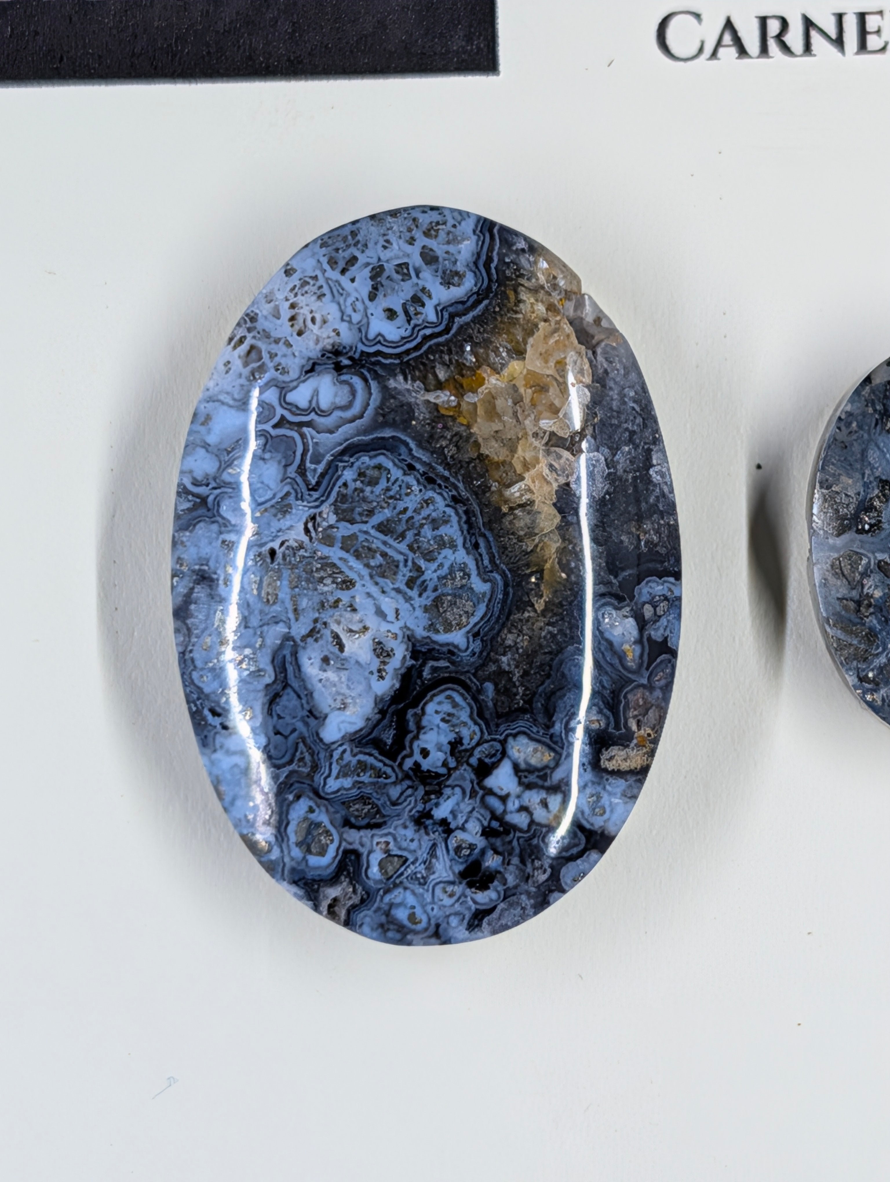 Oval Shape - Marcasite in Agate - Sacred Alchemy Select - Design-Ready Set