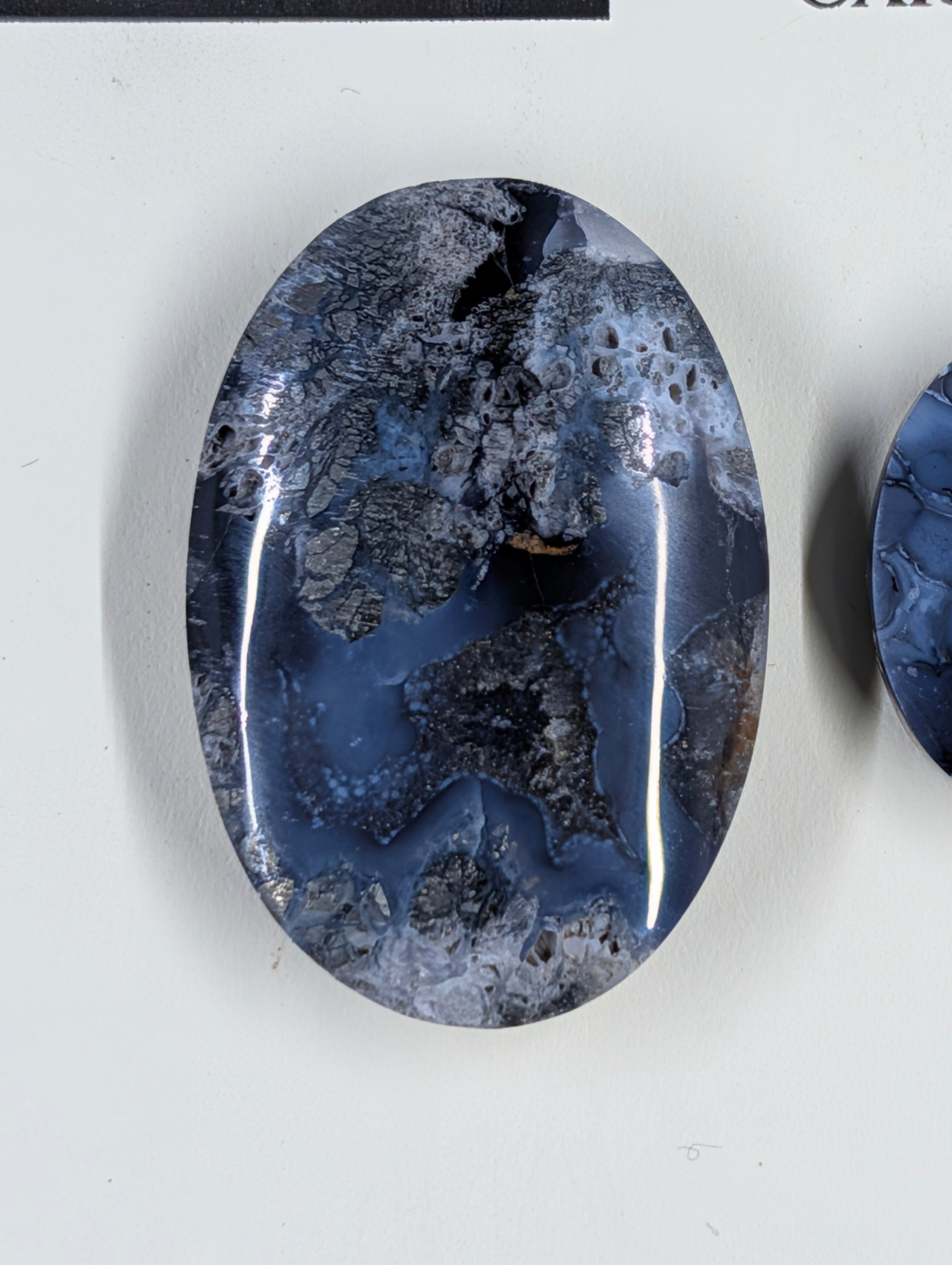 Oval Shape - Marcasite in Agate - Sacred Alchemy Select - Design-Ready Set