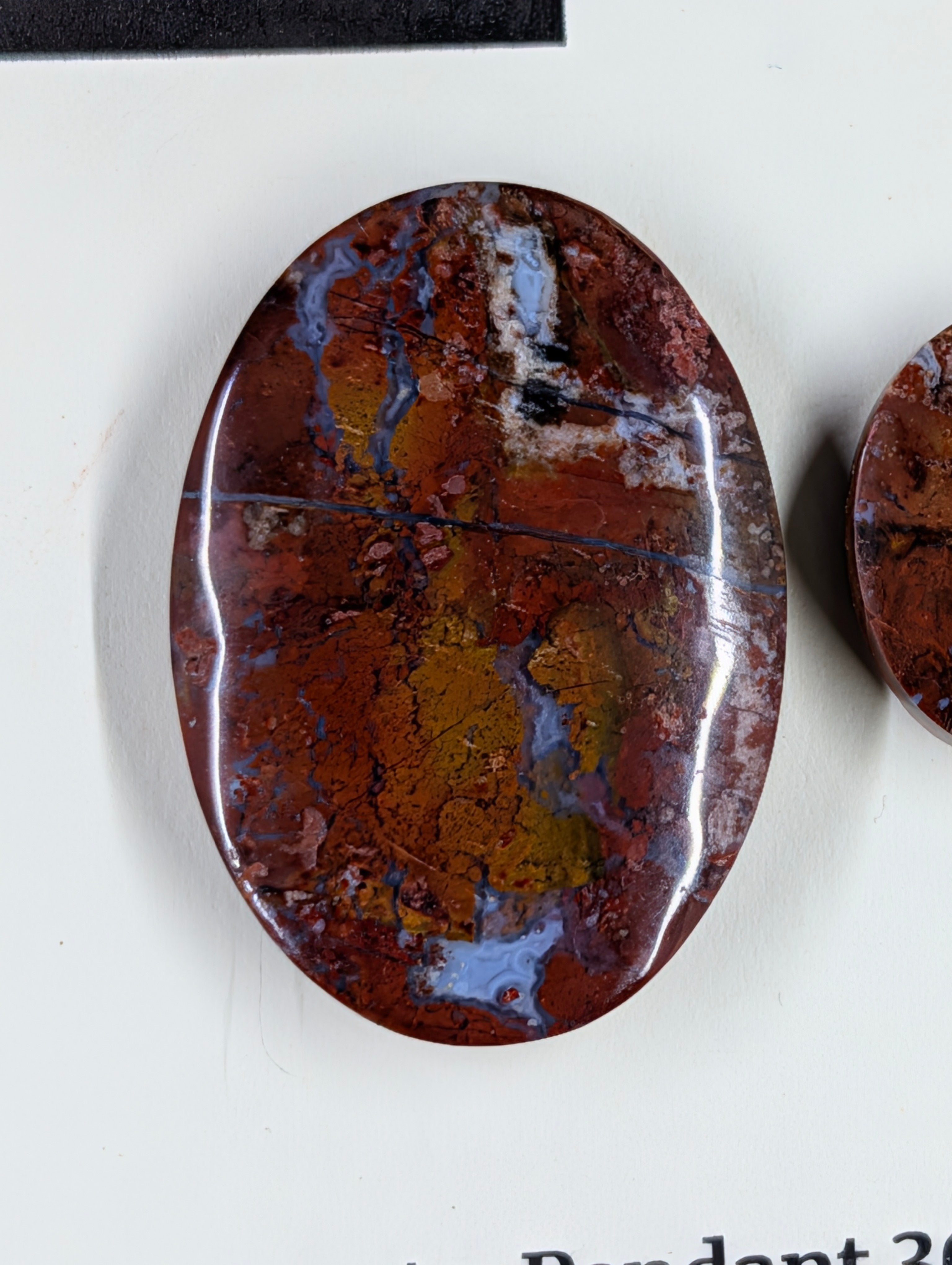 Oval Shape - Red Moss Agate - Design-Ready Sets