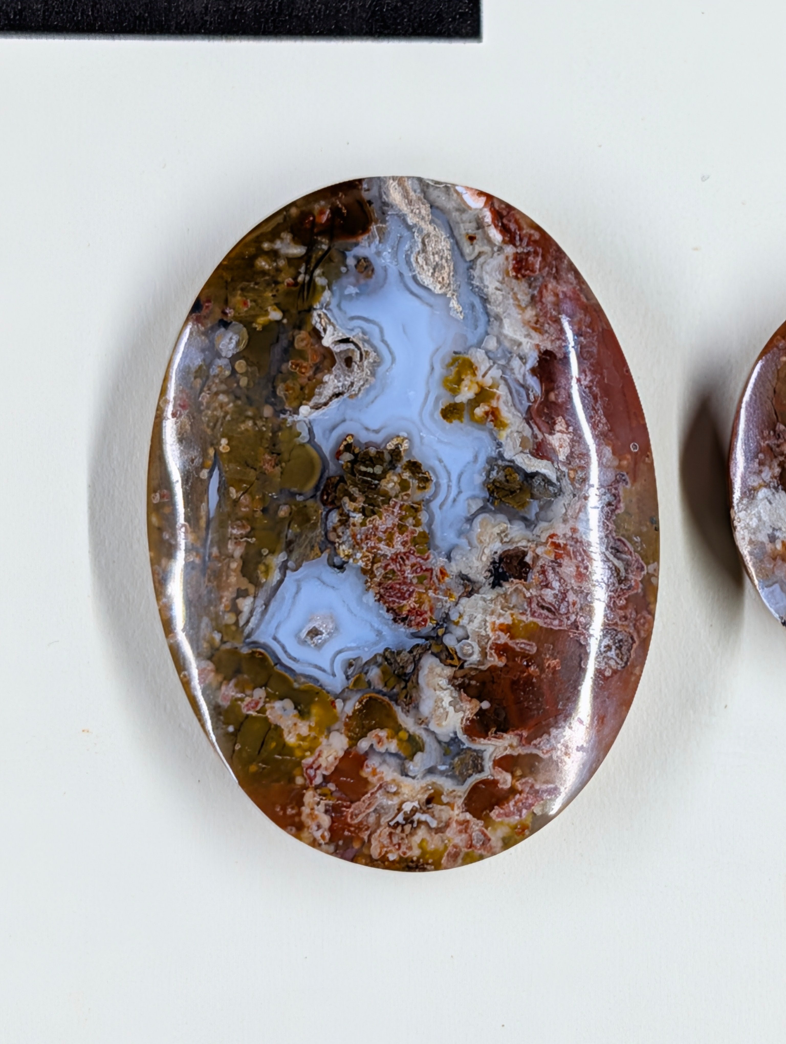 Oval Shape - Red Moss Agate - Design-Ready Sets
