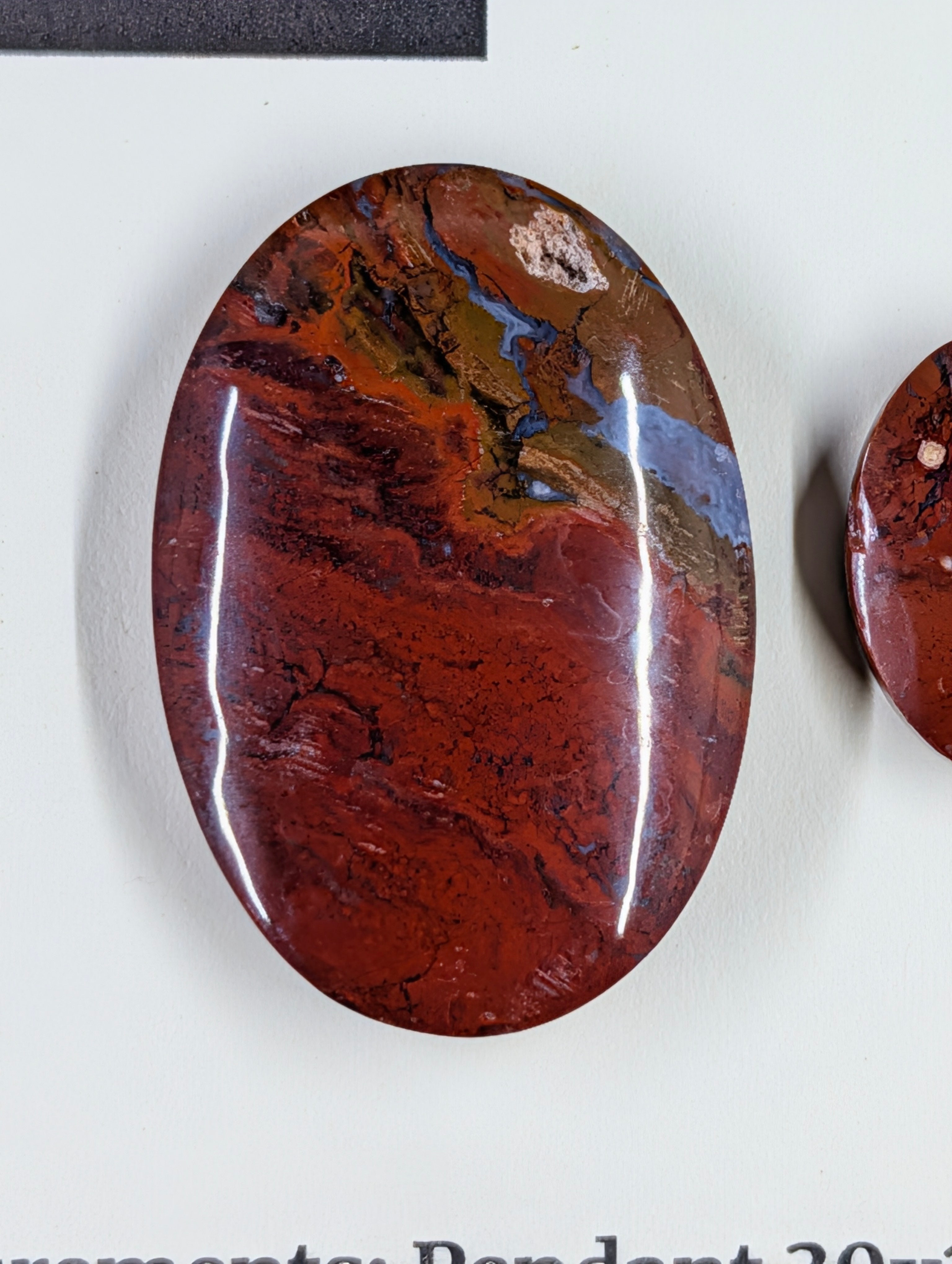 Oval Shape - Red Moss Agate - Design-Ready Sets