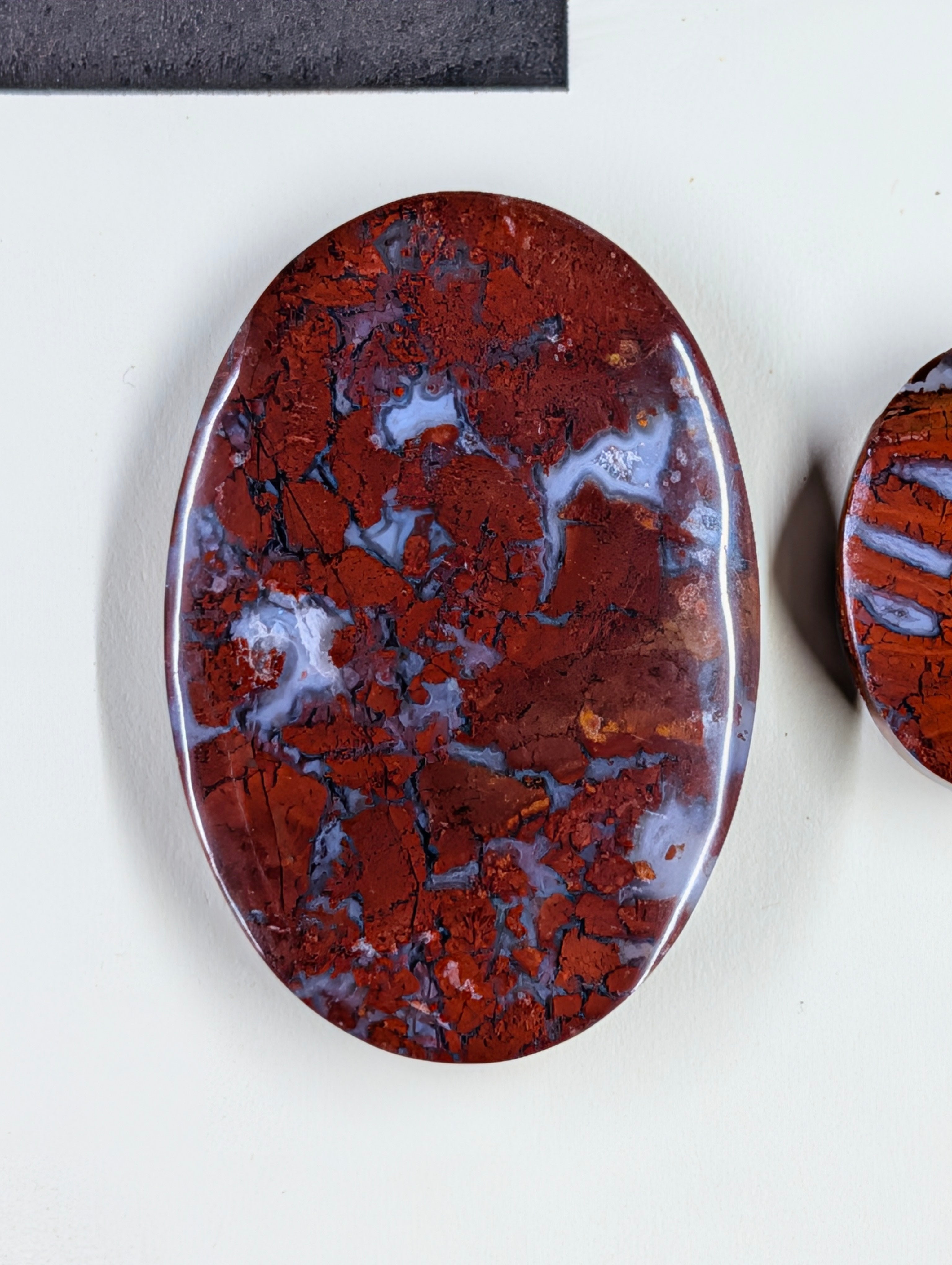 Oval Shape - Red Moss Agate - Design-Ready Sets