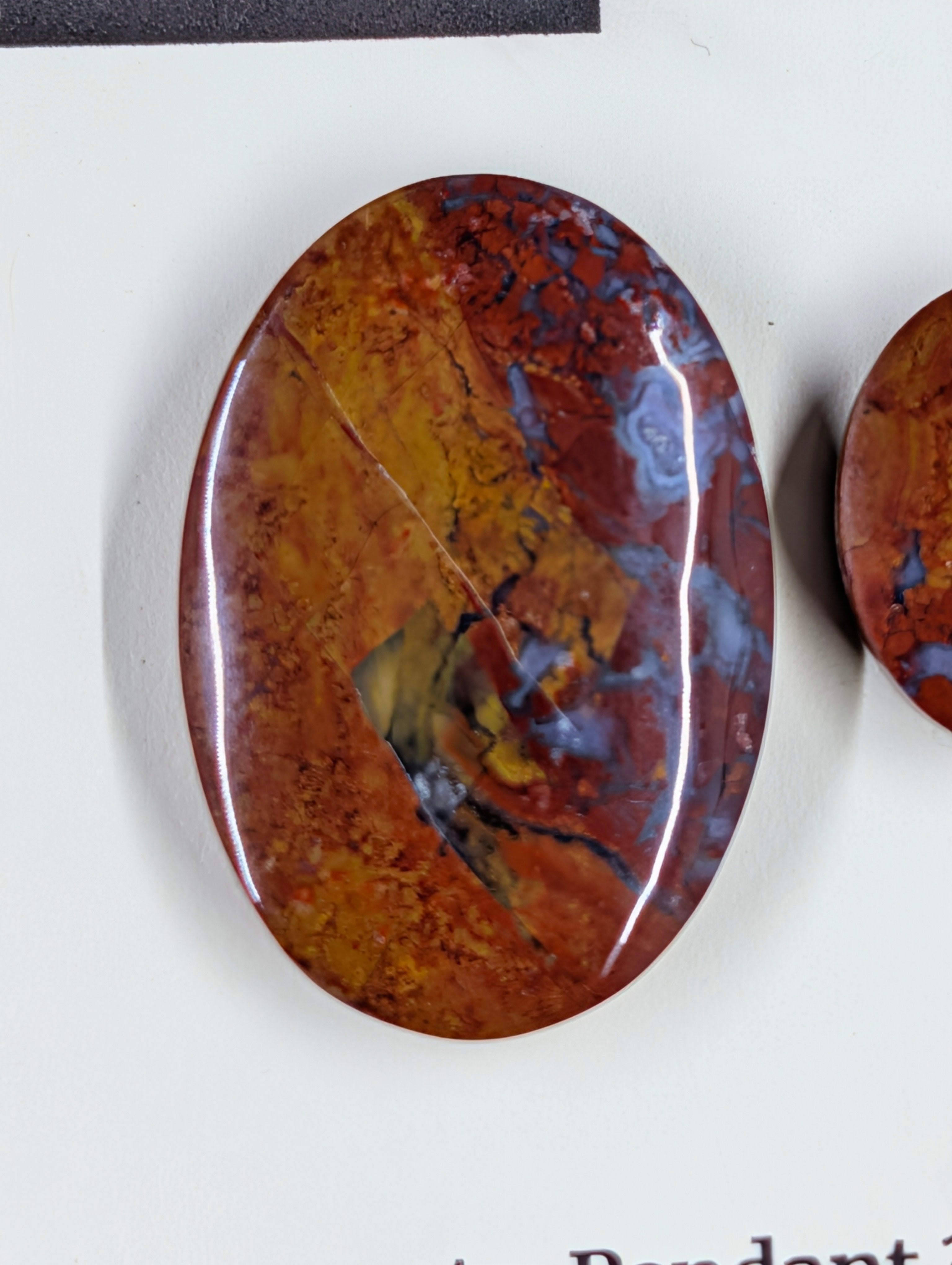 Oval Shape - Red Moss Agate - Design-Ready Sets
