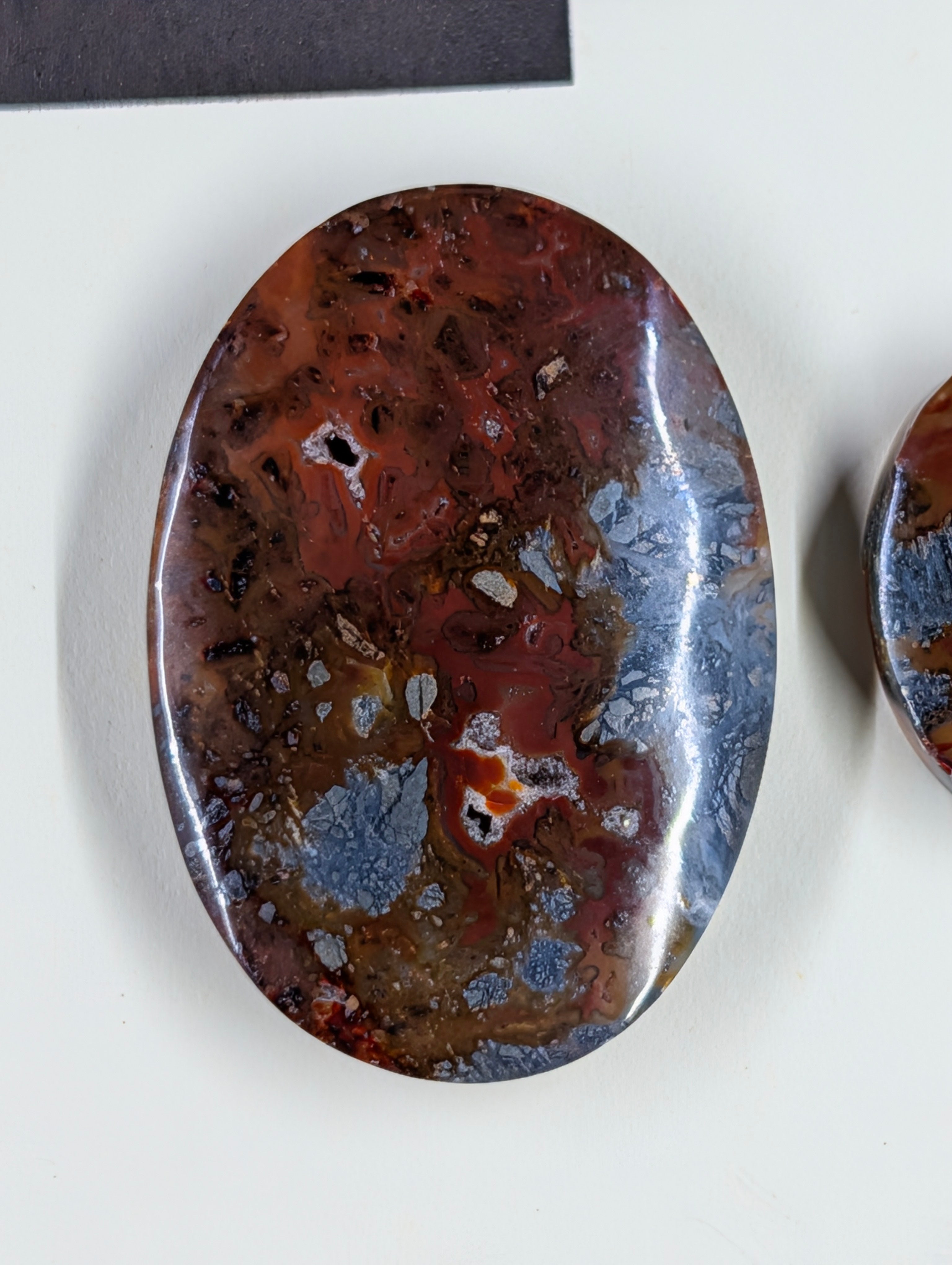 Oval Shape - Red Marcasite - Design-Ready Set
