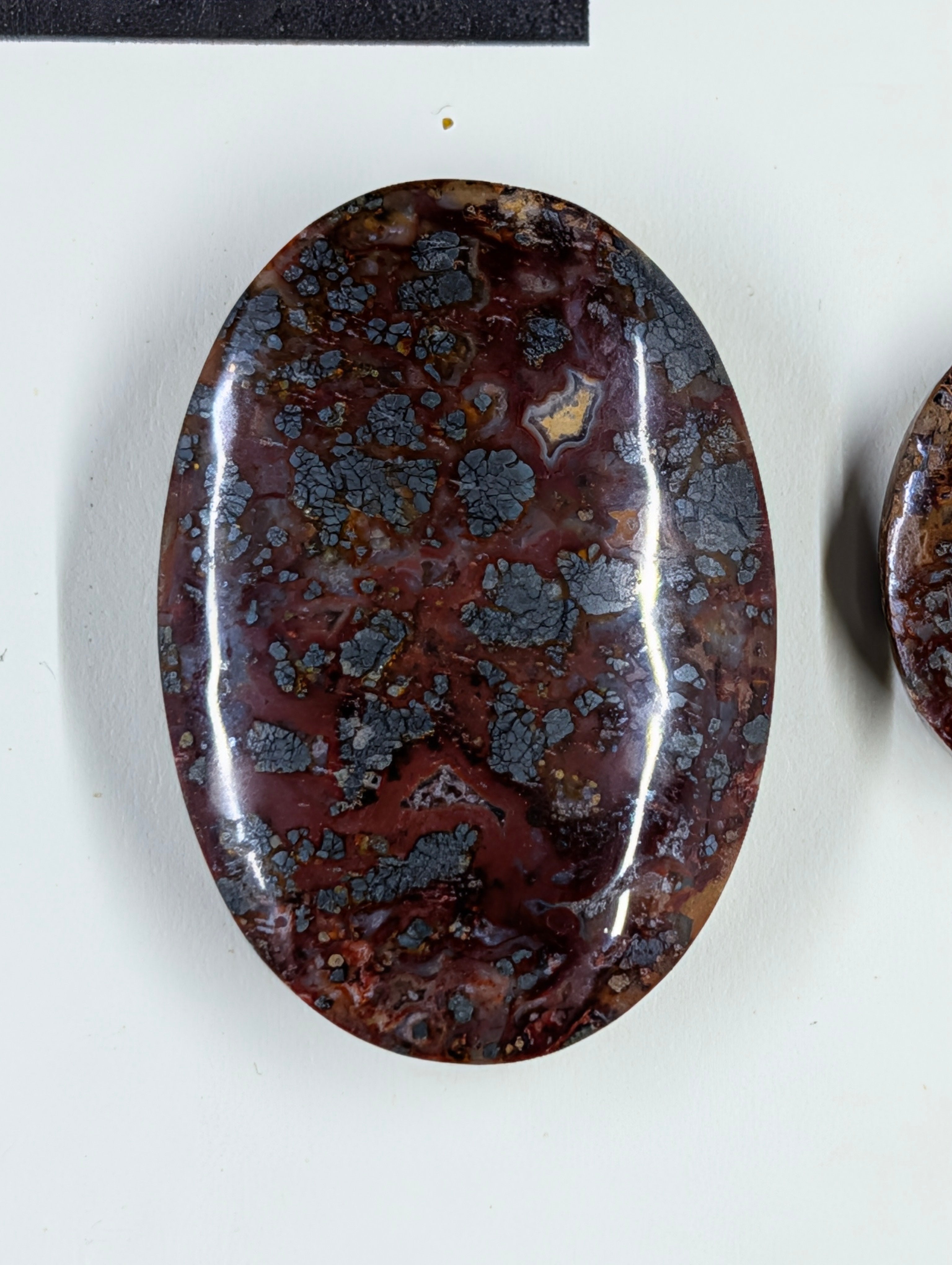 Oval Shape - Red Marcasite - Design-Ready Set