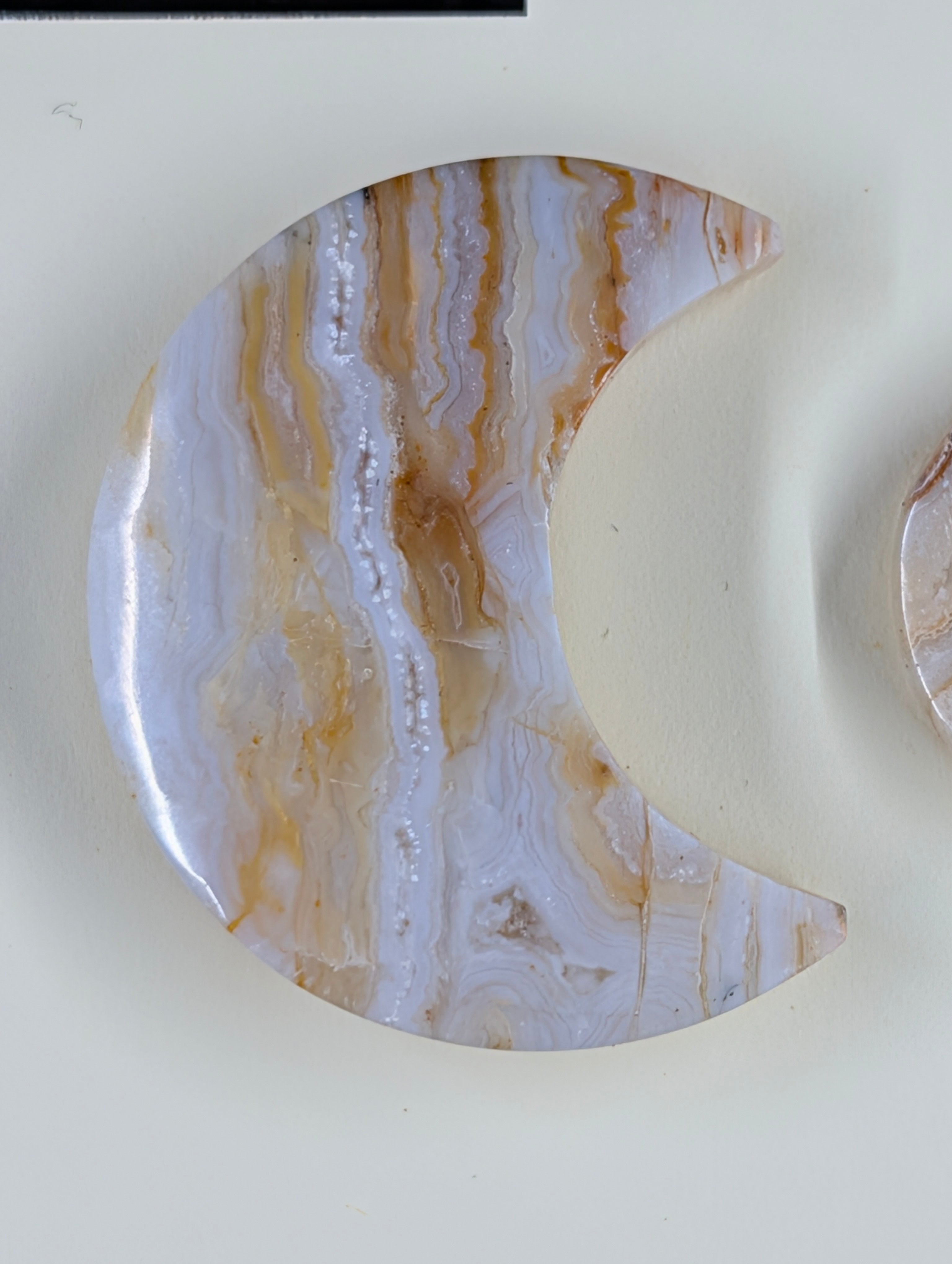 Crescent Moon - Lace Agate - Design-Ready Set