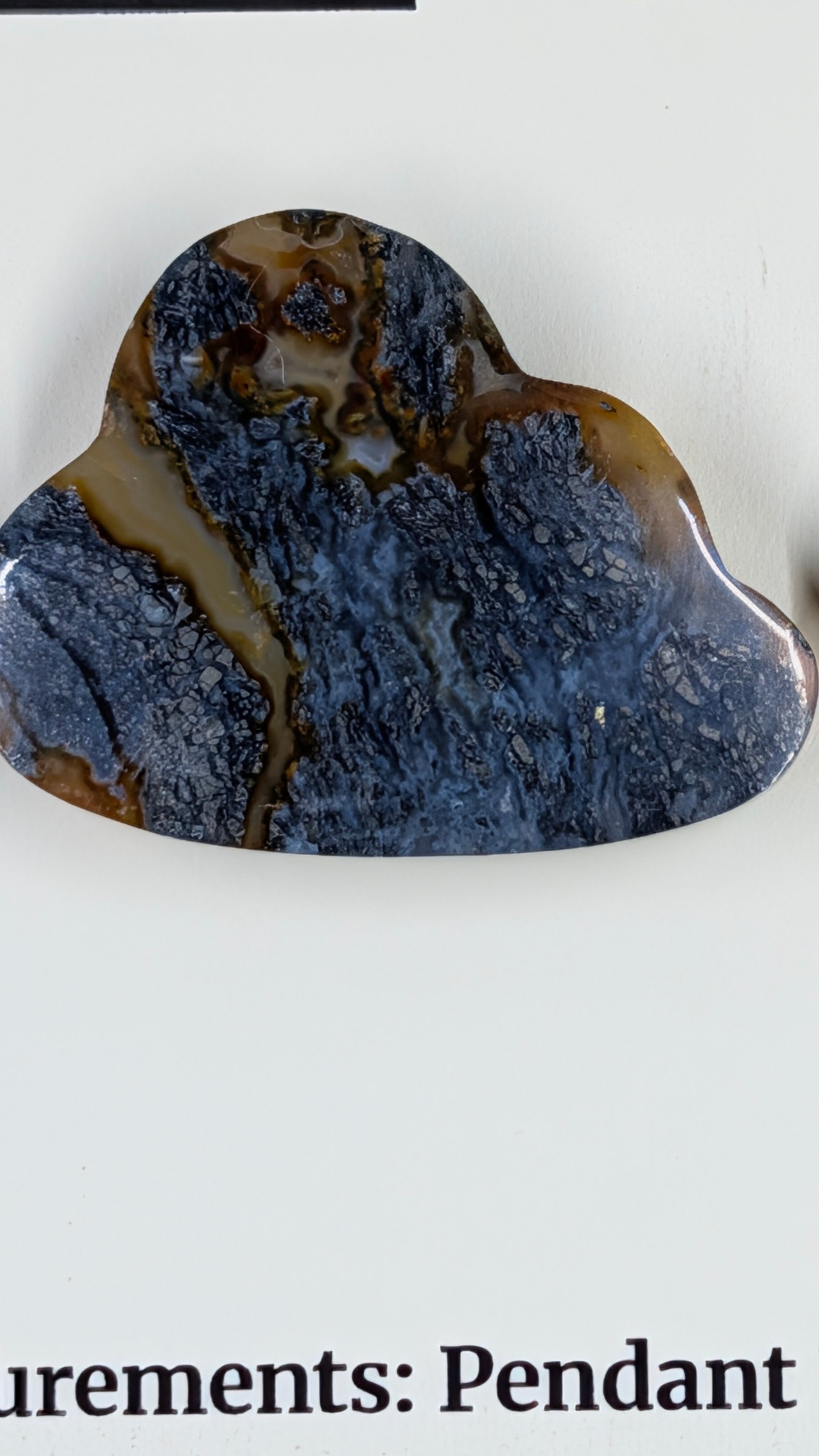 Cloud Shape - Marcasite in Agate - Sacred Alchemy Select - Design-Ready Set