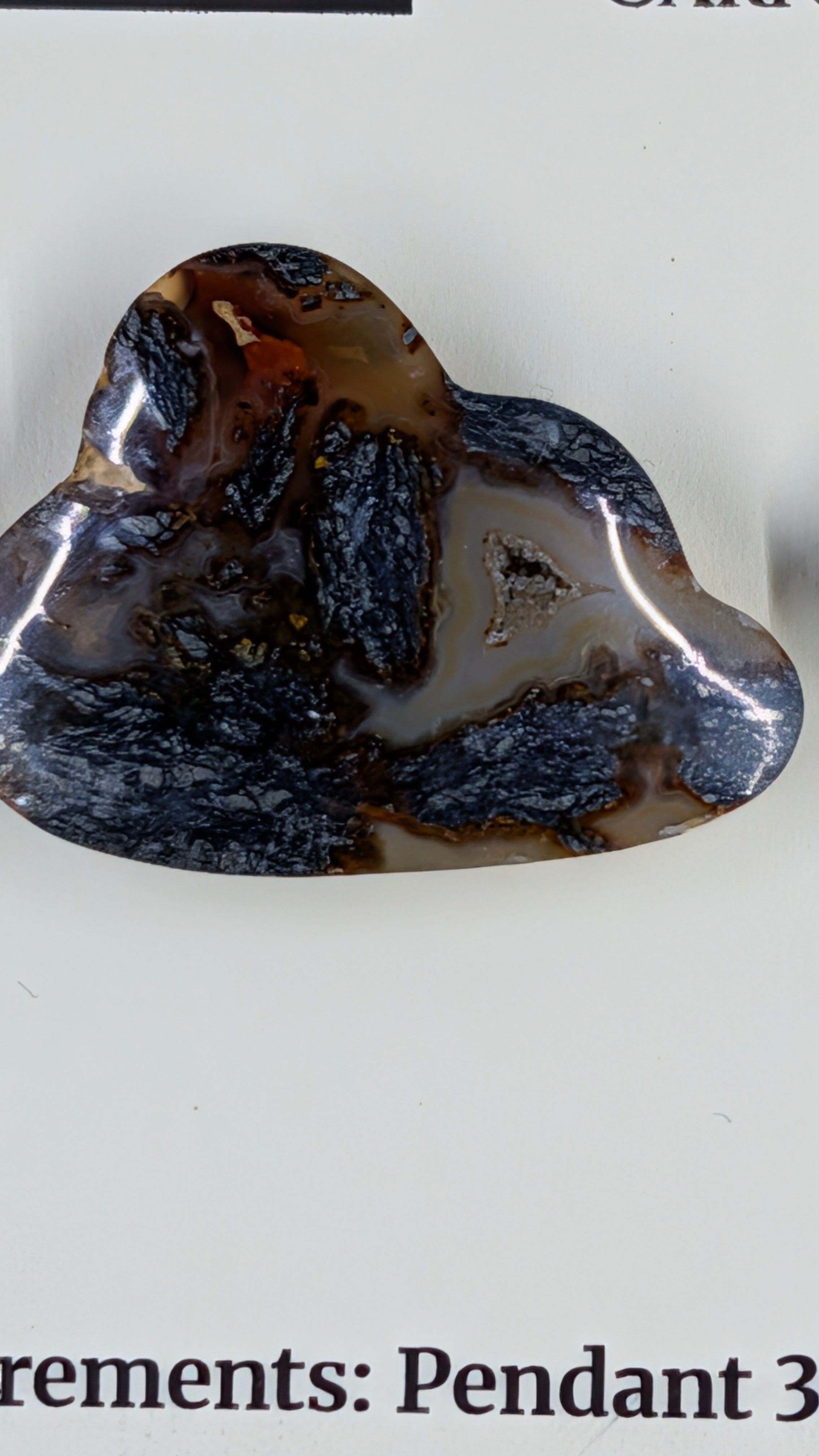 Cloud Shape - Marcasite in Agate - Sacred Alchemy Select - Design-Ready Set
