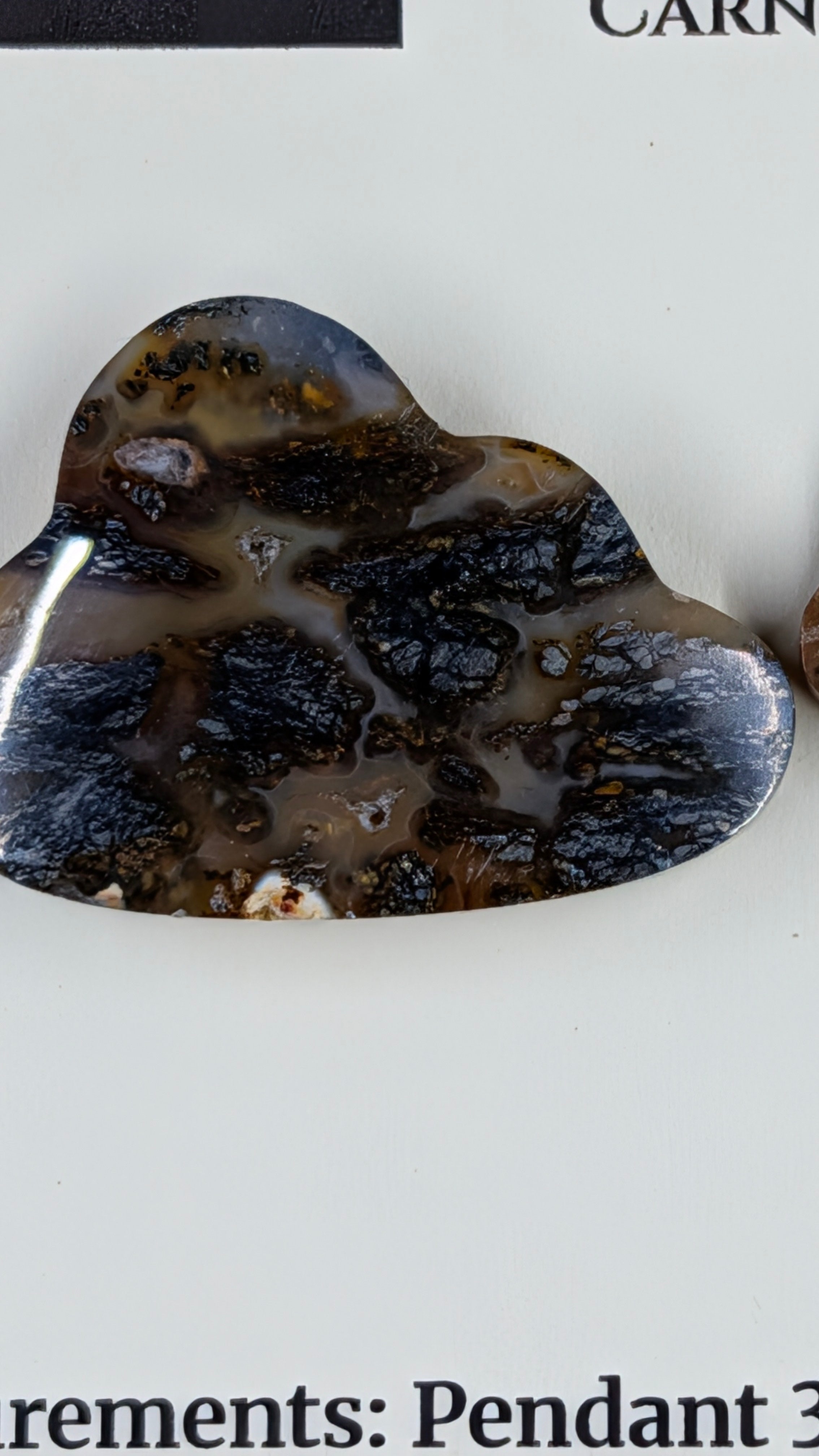 Cloud Shape - Marcasite in Agate - Sacred Alchemy Select - Design-Ready Set