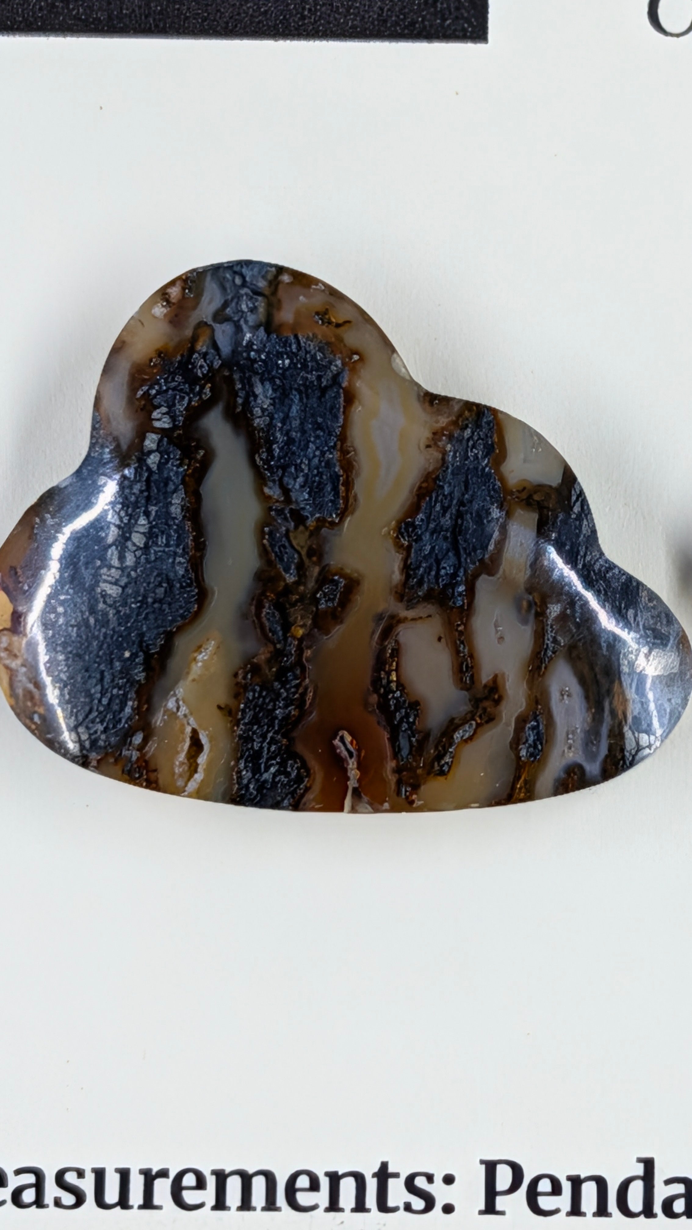 Cloud Shape - Marcasite in Agate - Sacred Alchemy Select - Design-Ready Set