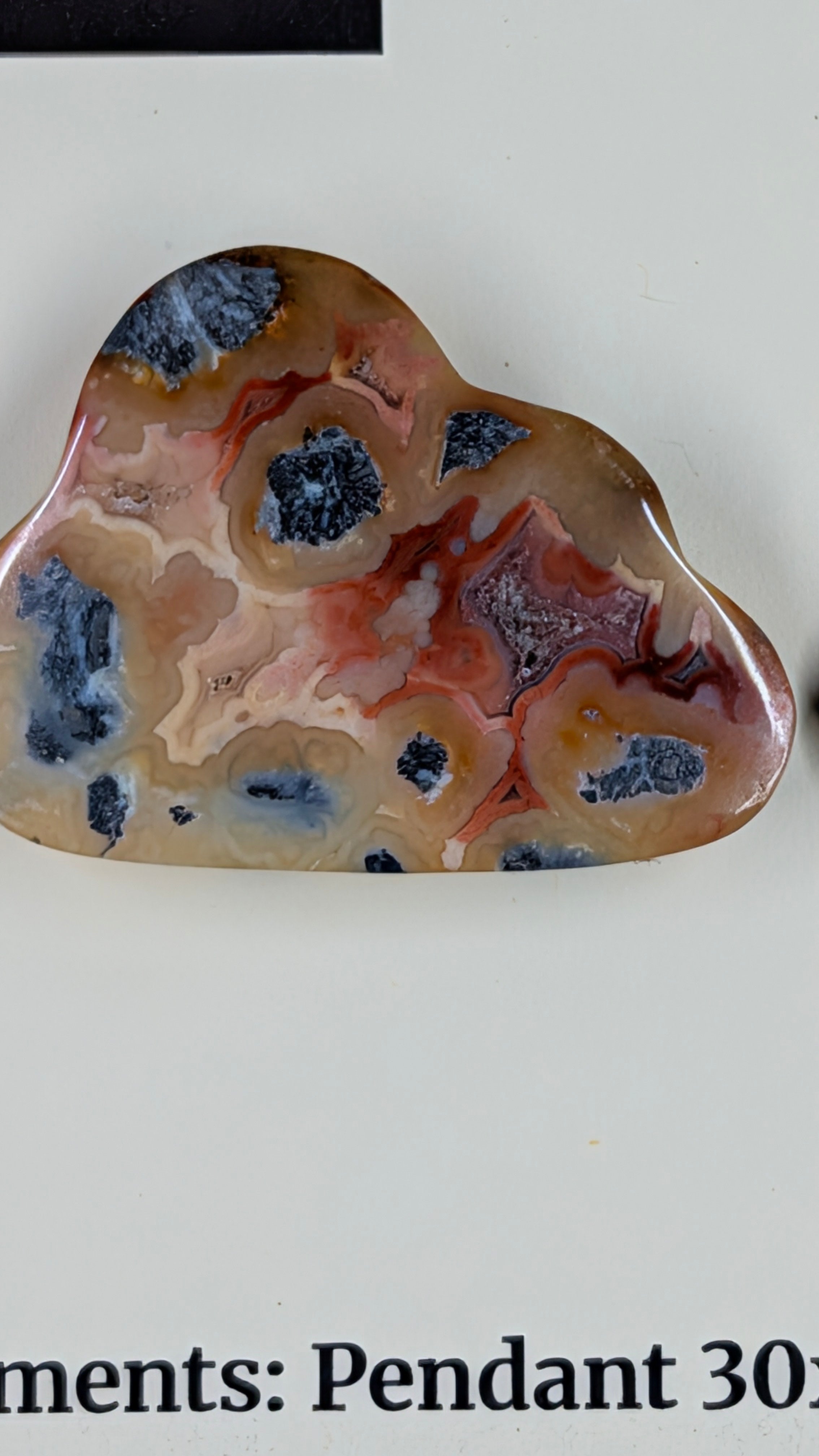 Cloud Shape - Red Marcasite - Design-Ready Set