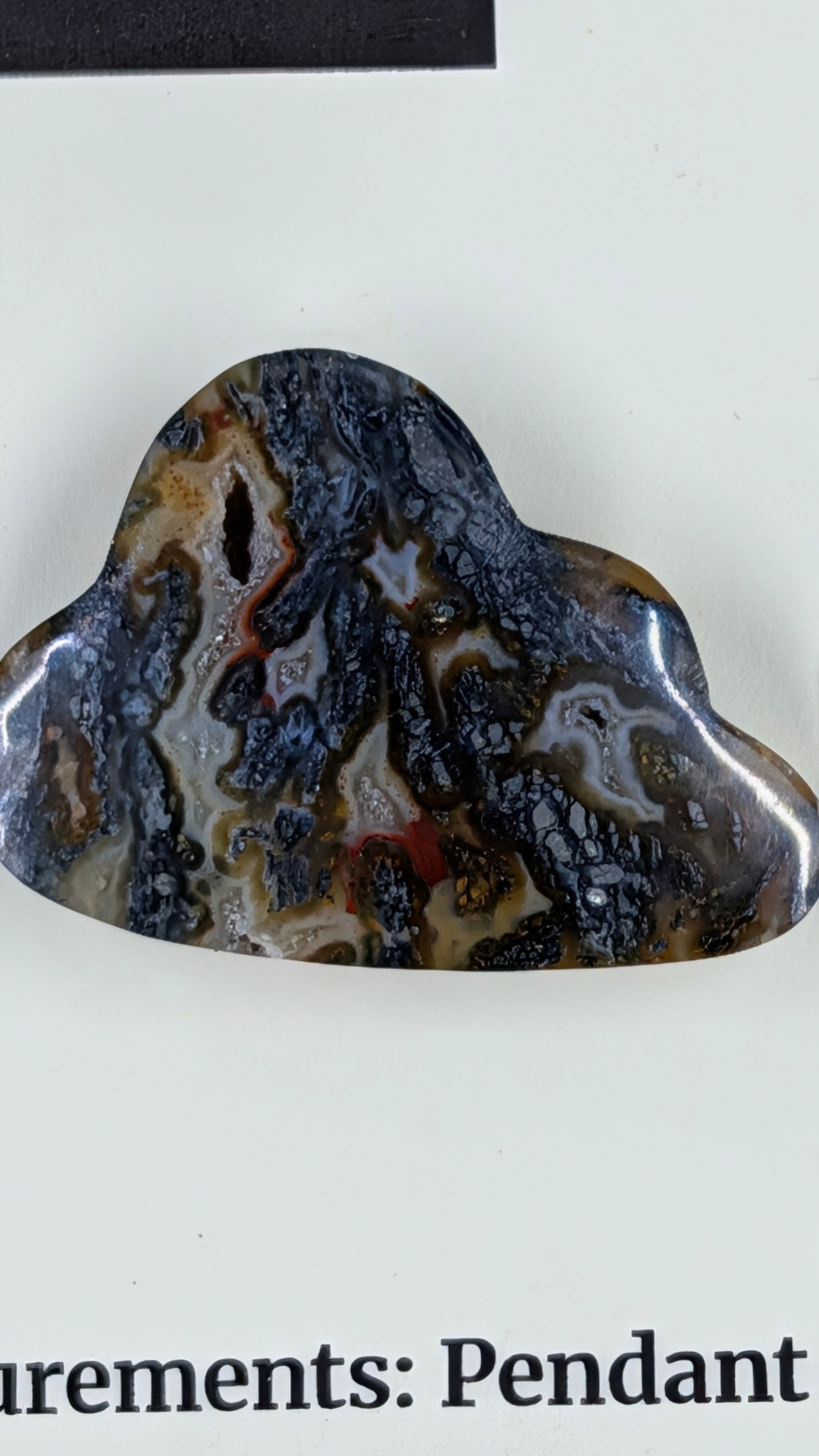 Cloud Shape - Red Marcasite - Design-Ready Set