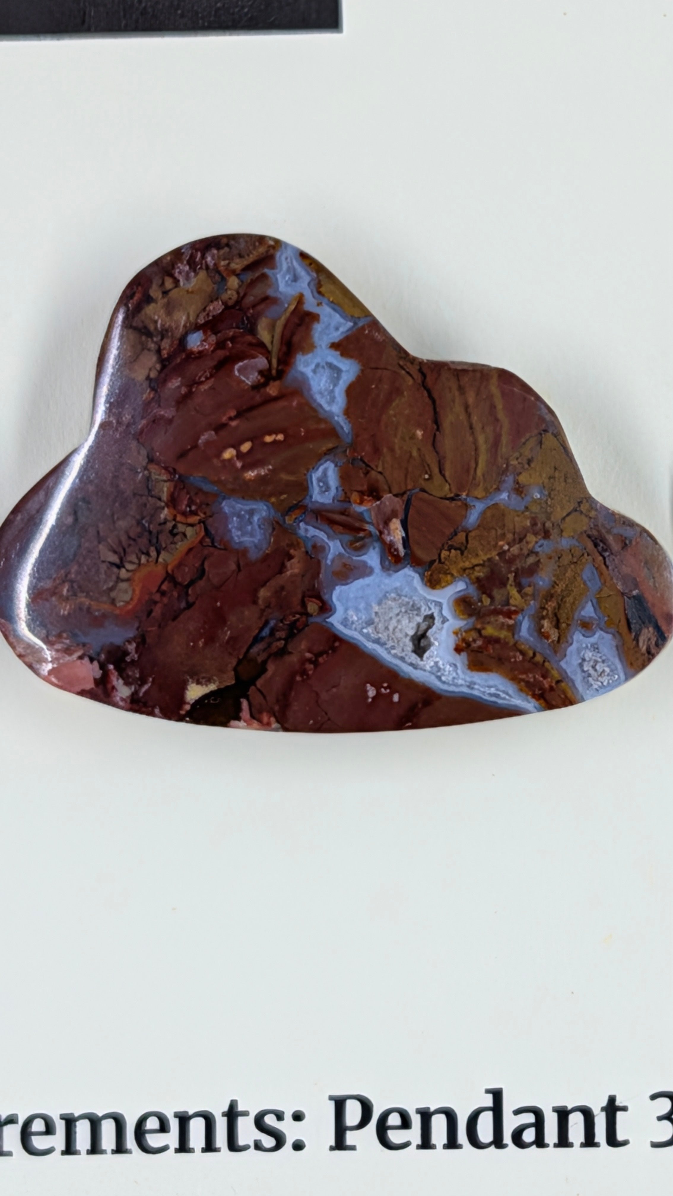 Cloud Shape - Red Moss Agate - Design-Ready Sets