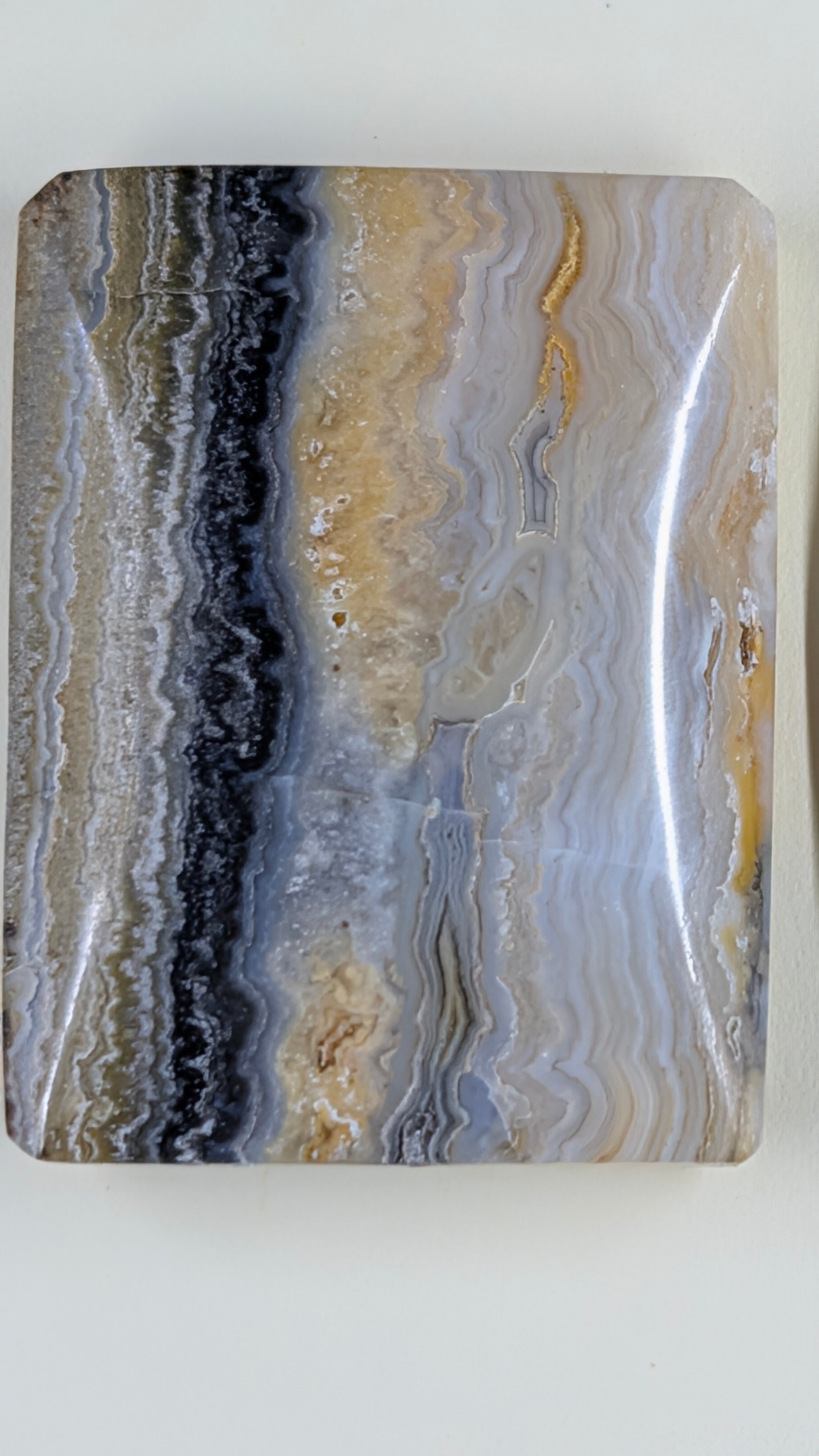 Rectangle Shape - Lace Agate - Design-Ready Set