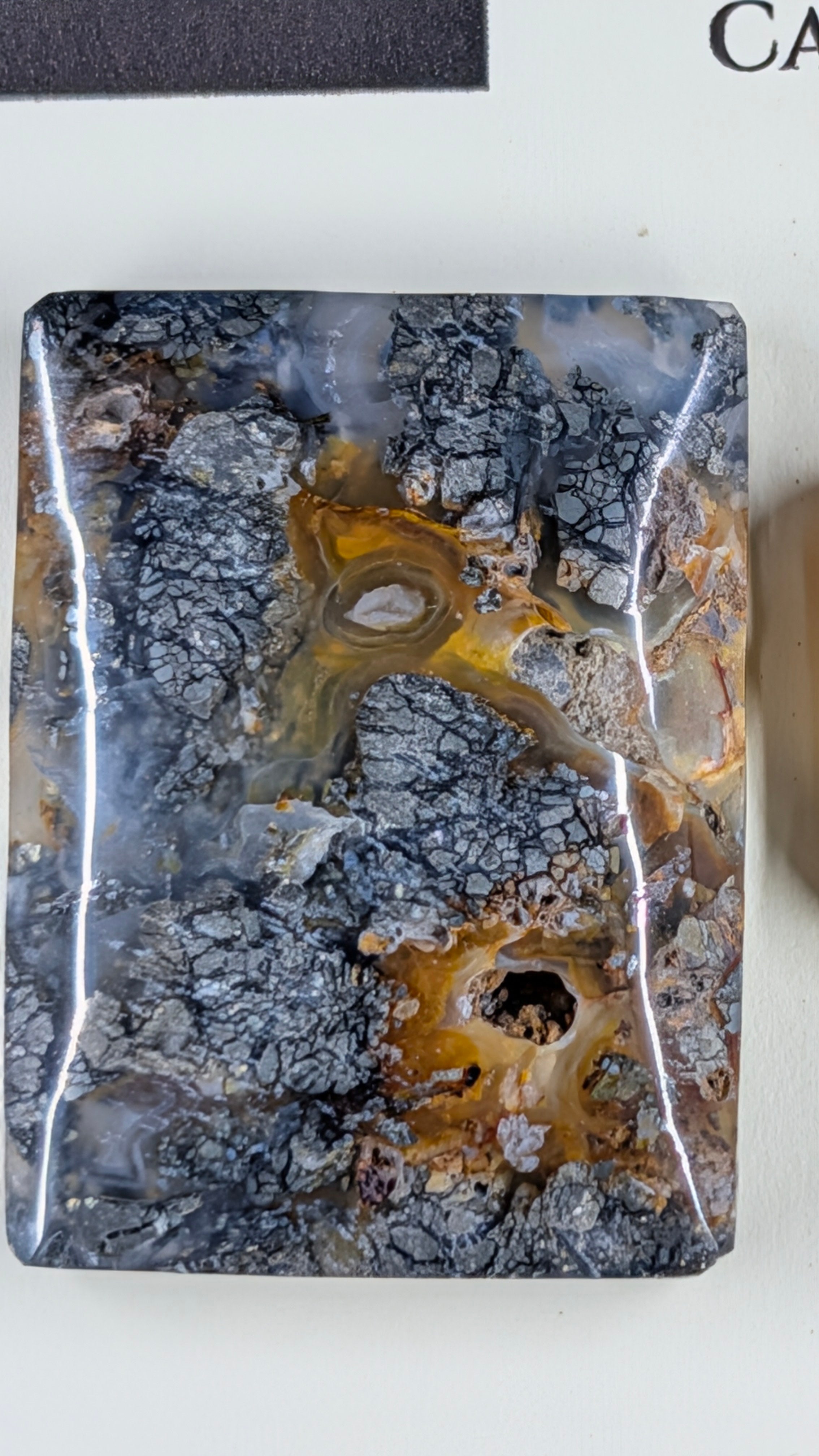 Rectangle Shape - Marcasite in Agate - Sacred Alchemy Select - Design-Ready Set