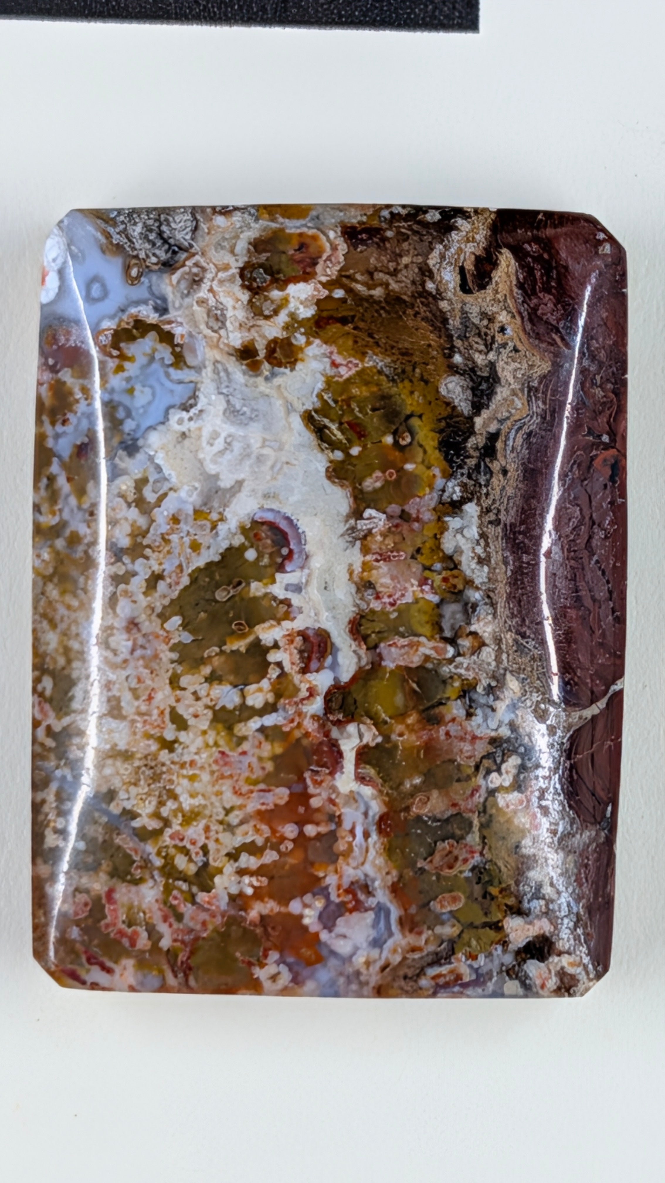 Rectangle Shape - Red Moss Agate - Design-Ready Sets
