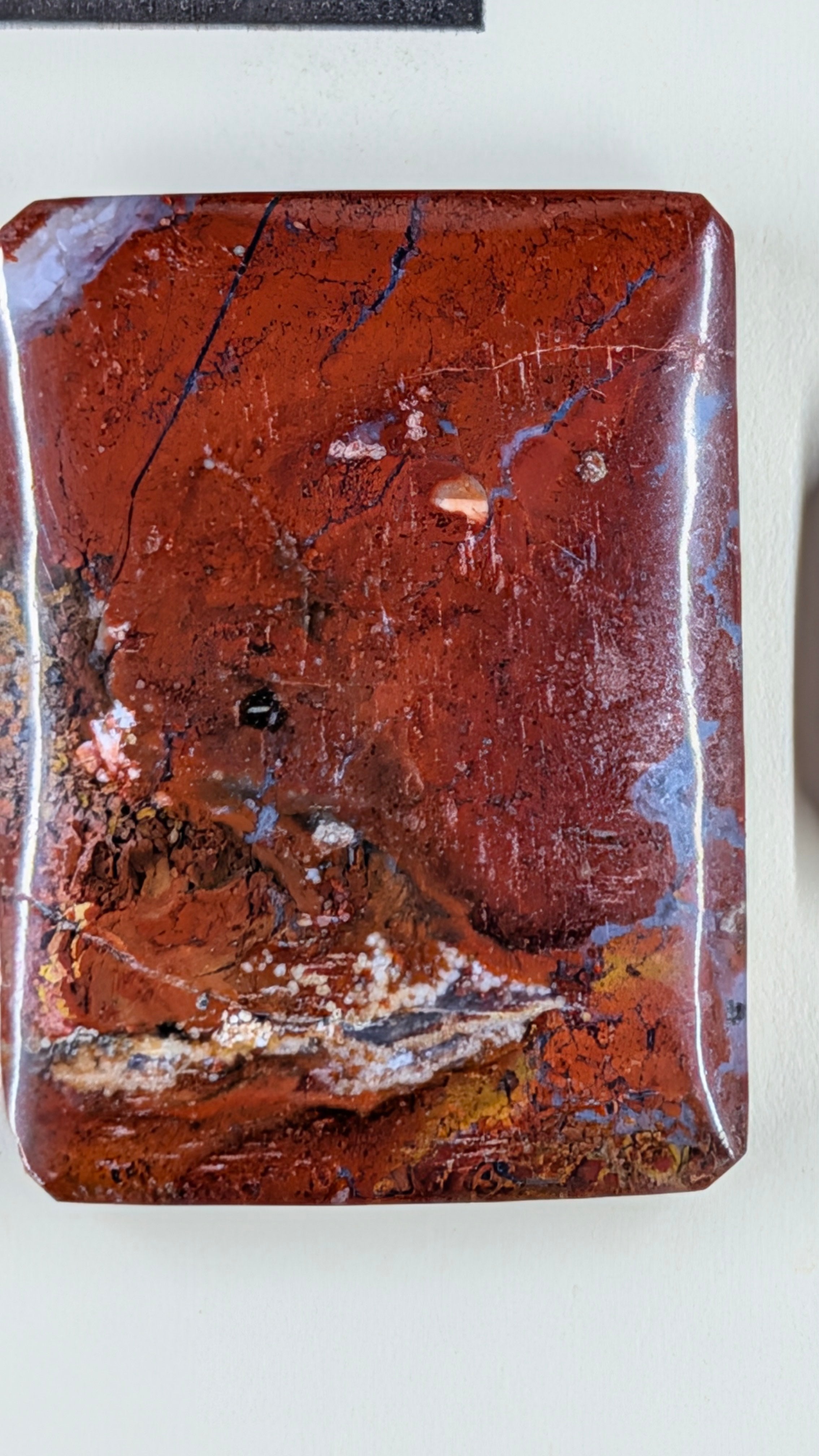 Rectangle Shape - Red Moss Agate - Design-Ready Sets