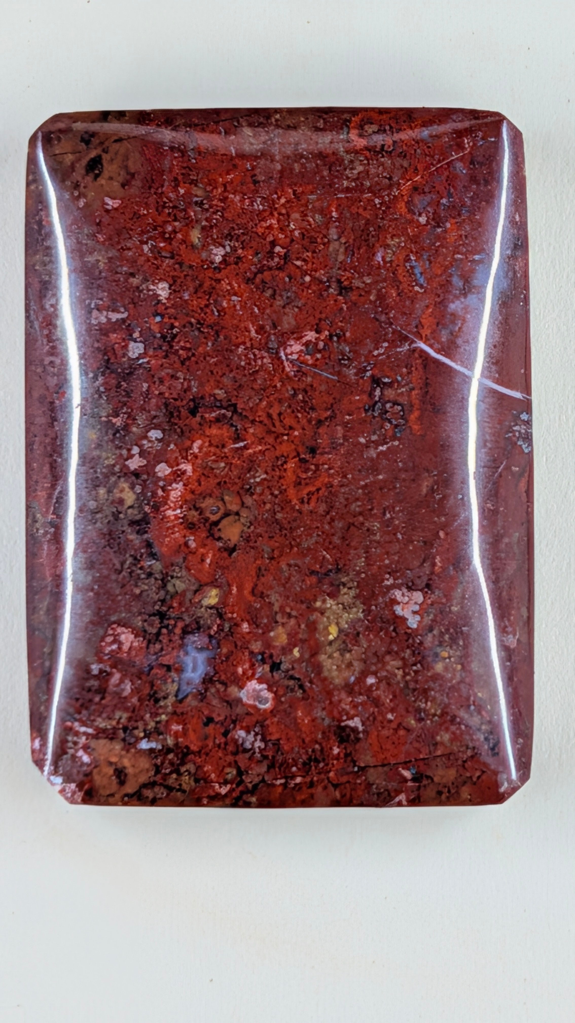 Rectangle Shape - Red Moss Agate - Design-Ready Sets
