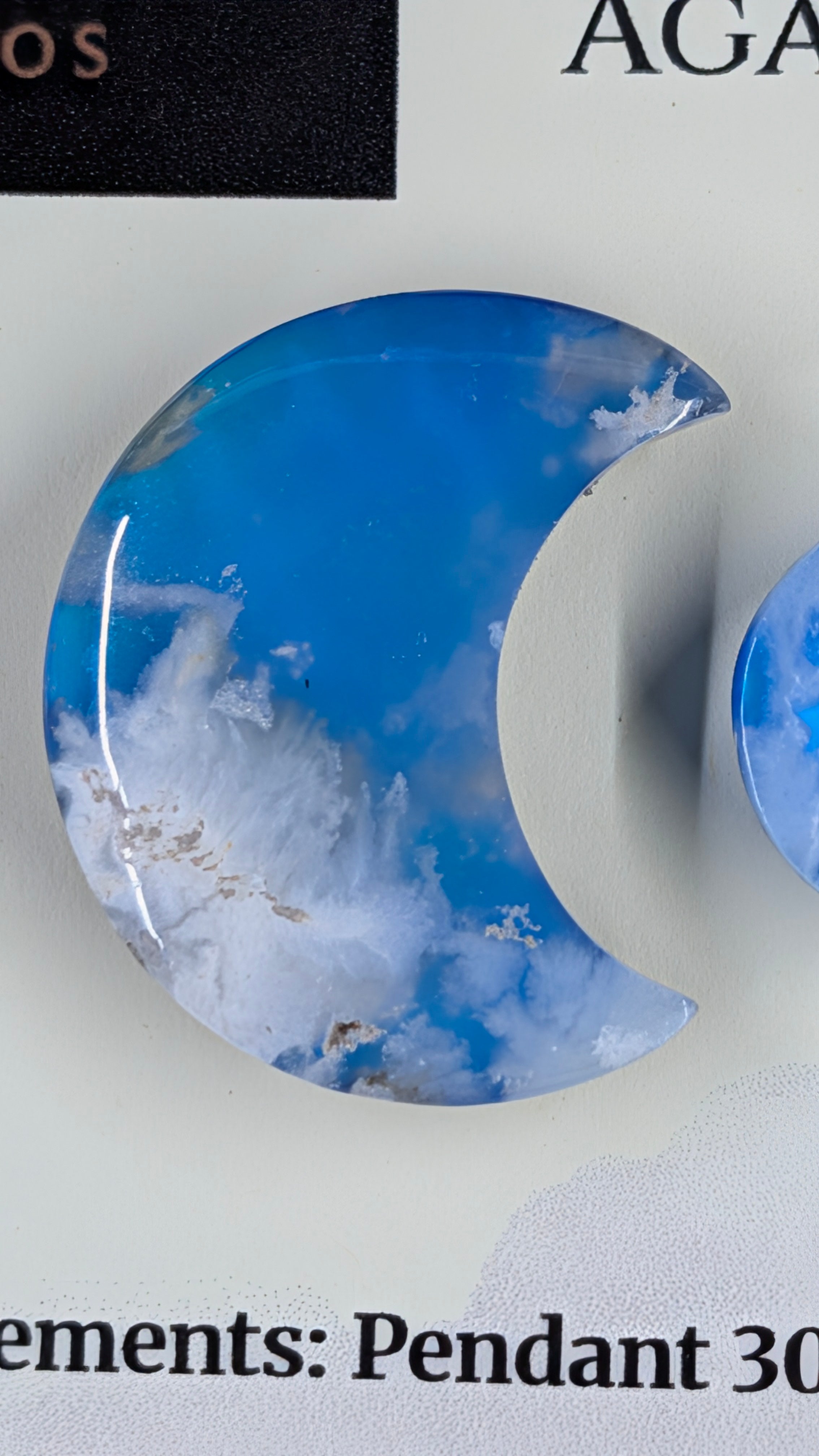 Crescent Moon - Blue Plume Doublet - Design-Ready Set
