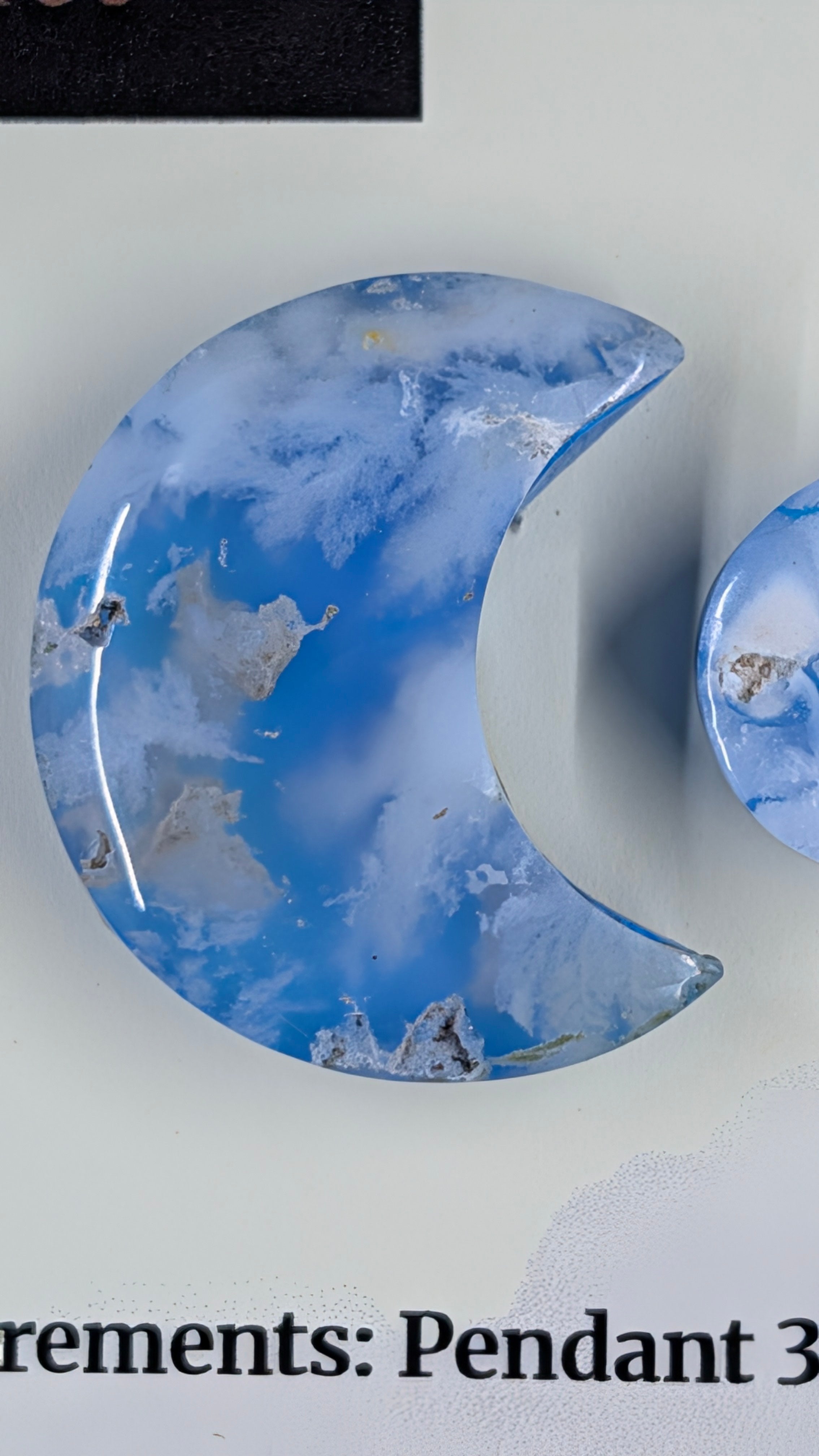 Crescent Moon - Blue Plume Doublet - Design-Ready Set