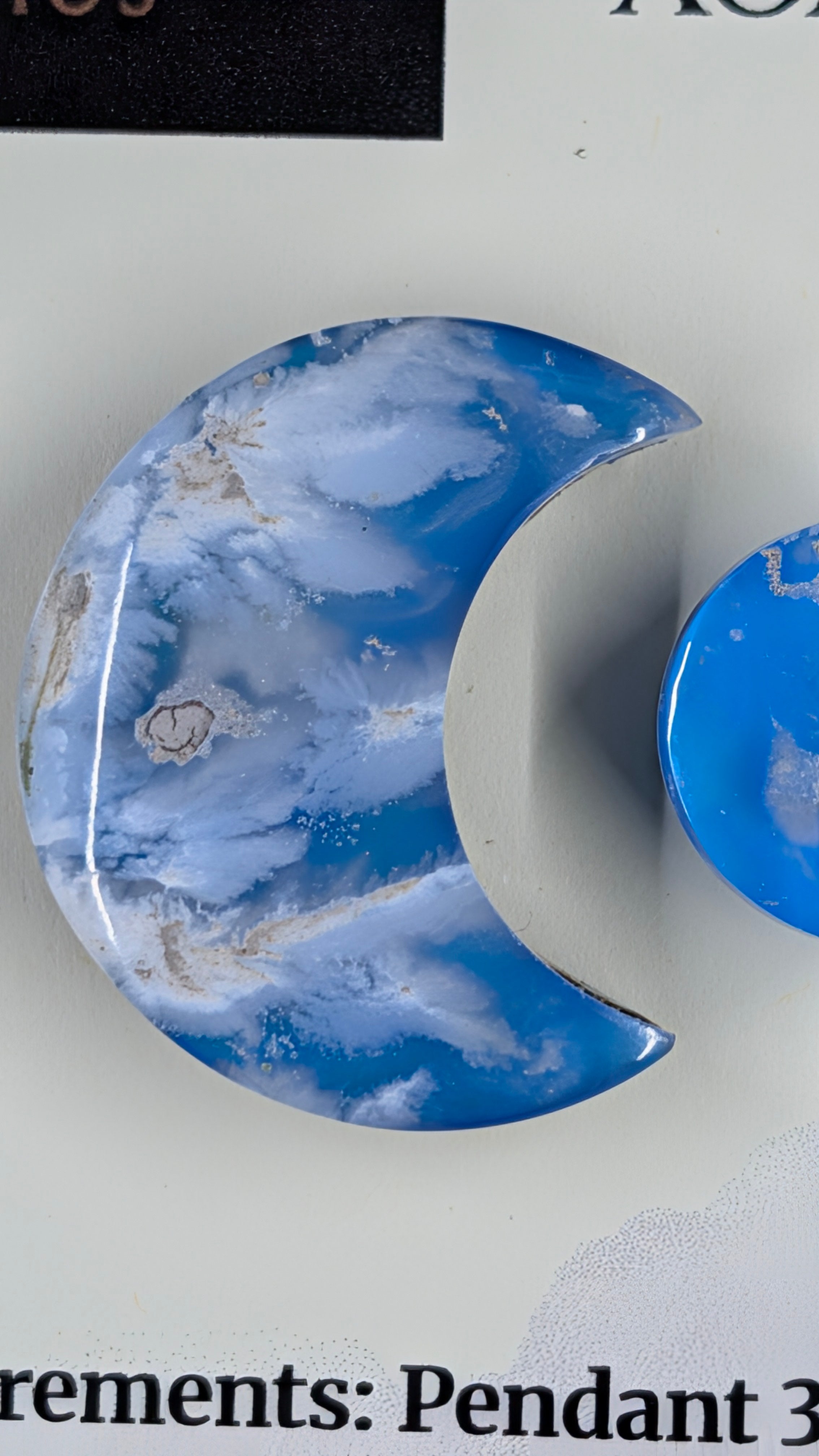 Crescent Moon - Blue Plume Doublet - Design-Ready Set
