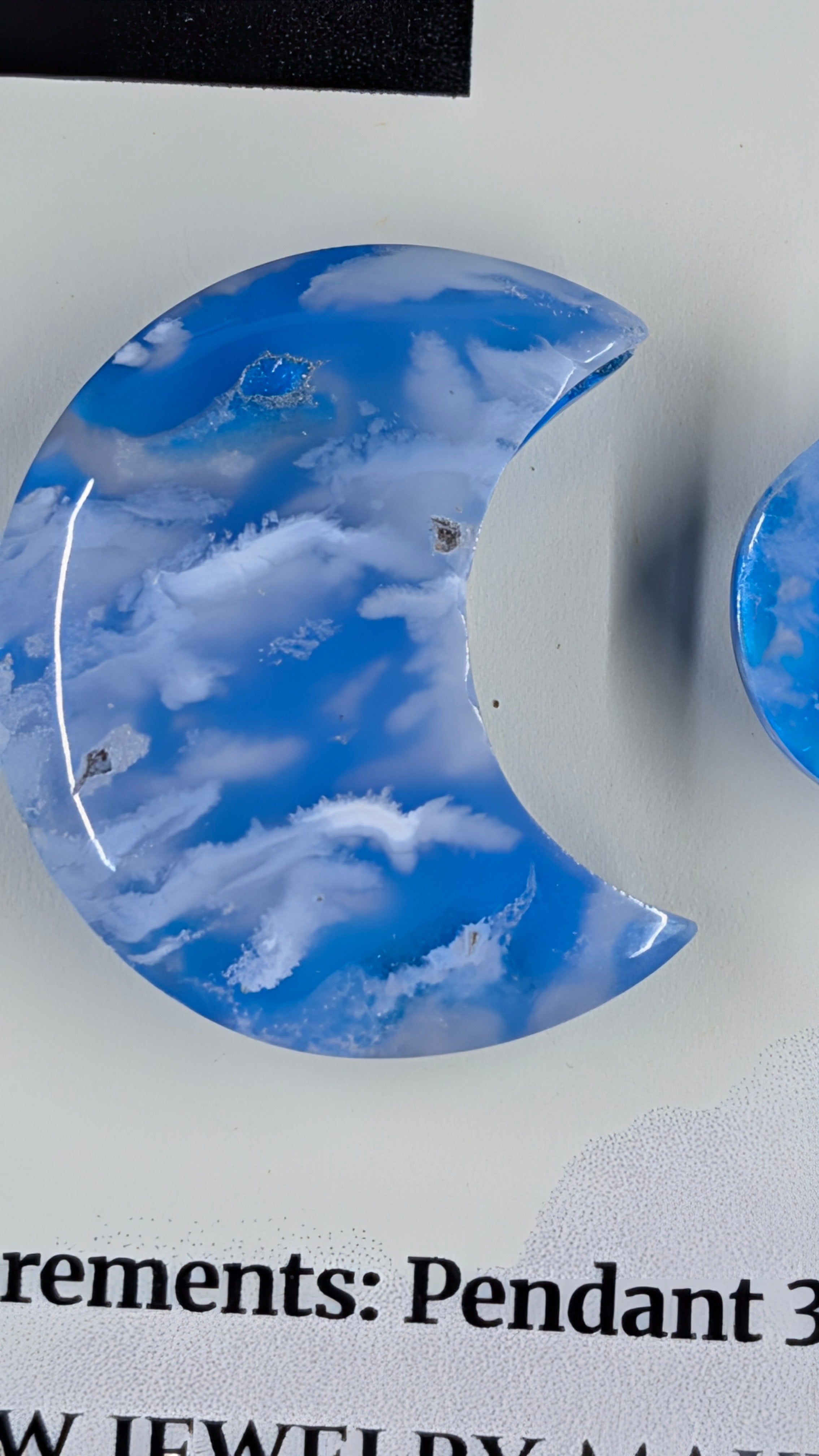 Crescent Moon - Blue Plume Doublet - Design-Ready Set