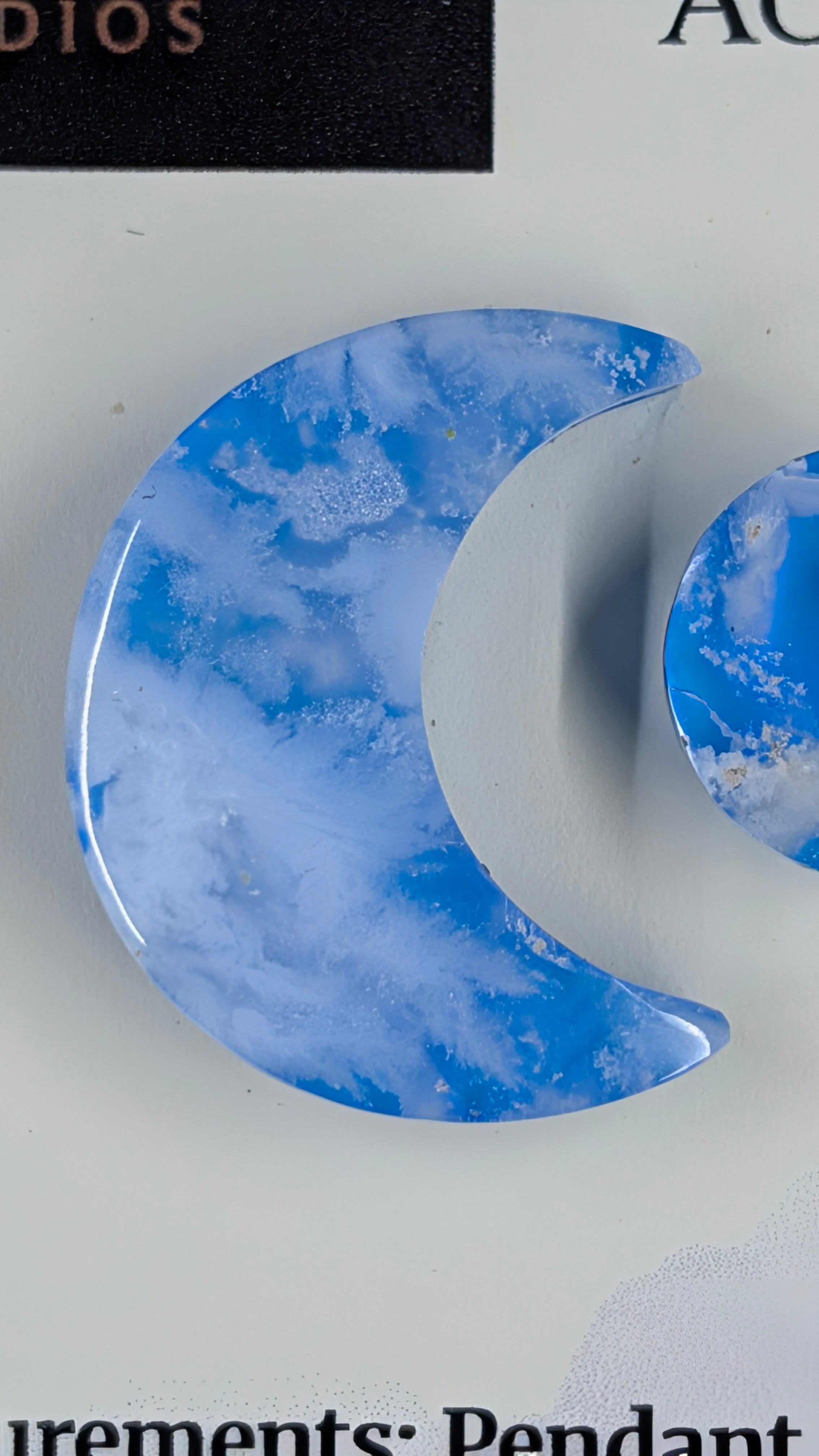 Crescent Moon - Blue Plume Doublet - Design-Ready Set