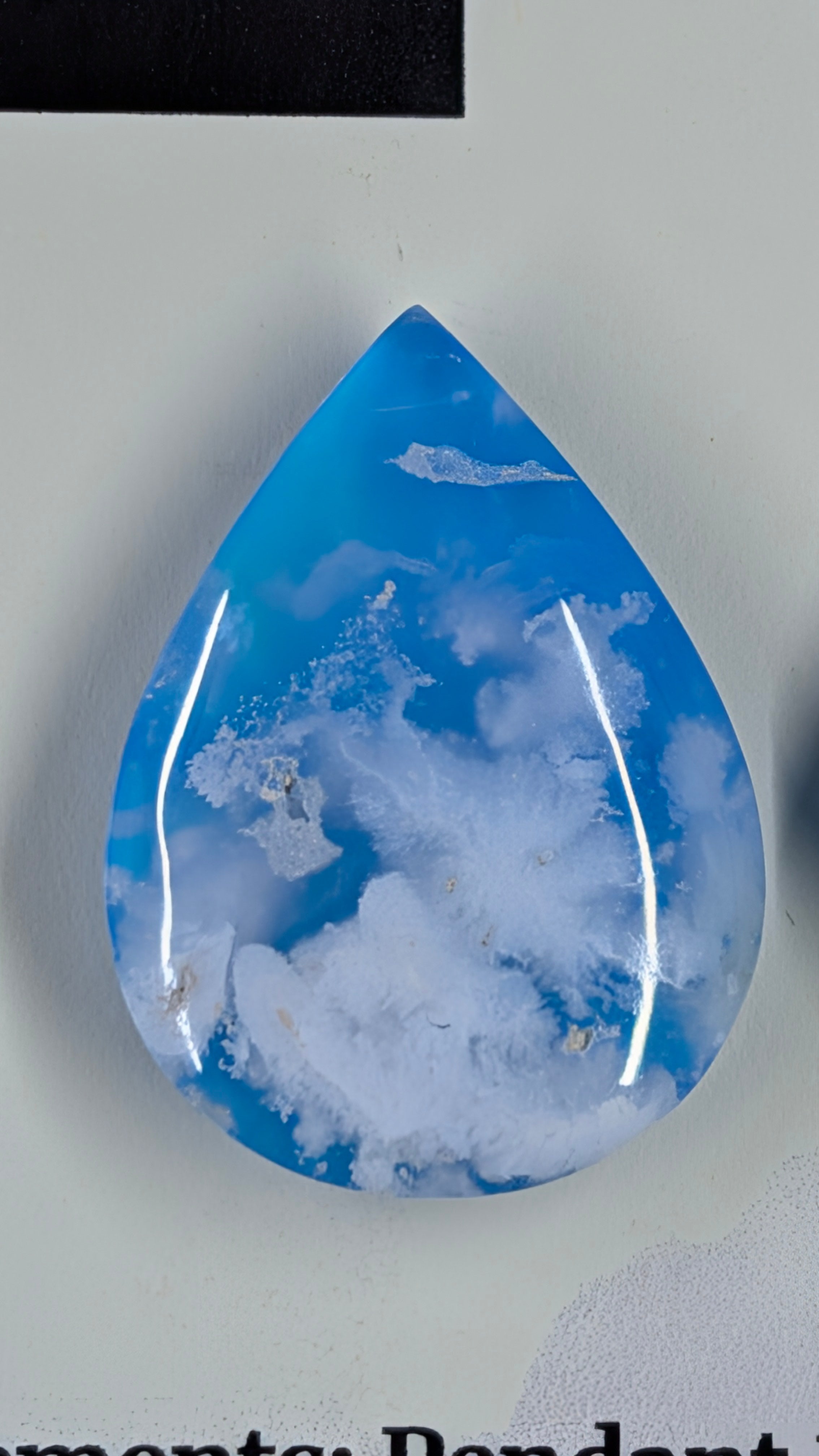 Tear Shape - Blue Plume Doublet - Design-Ready Set