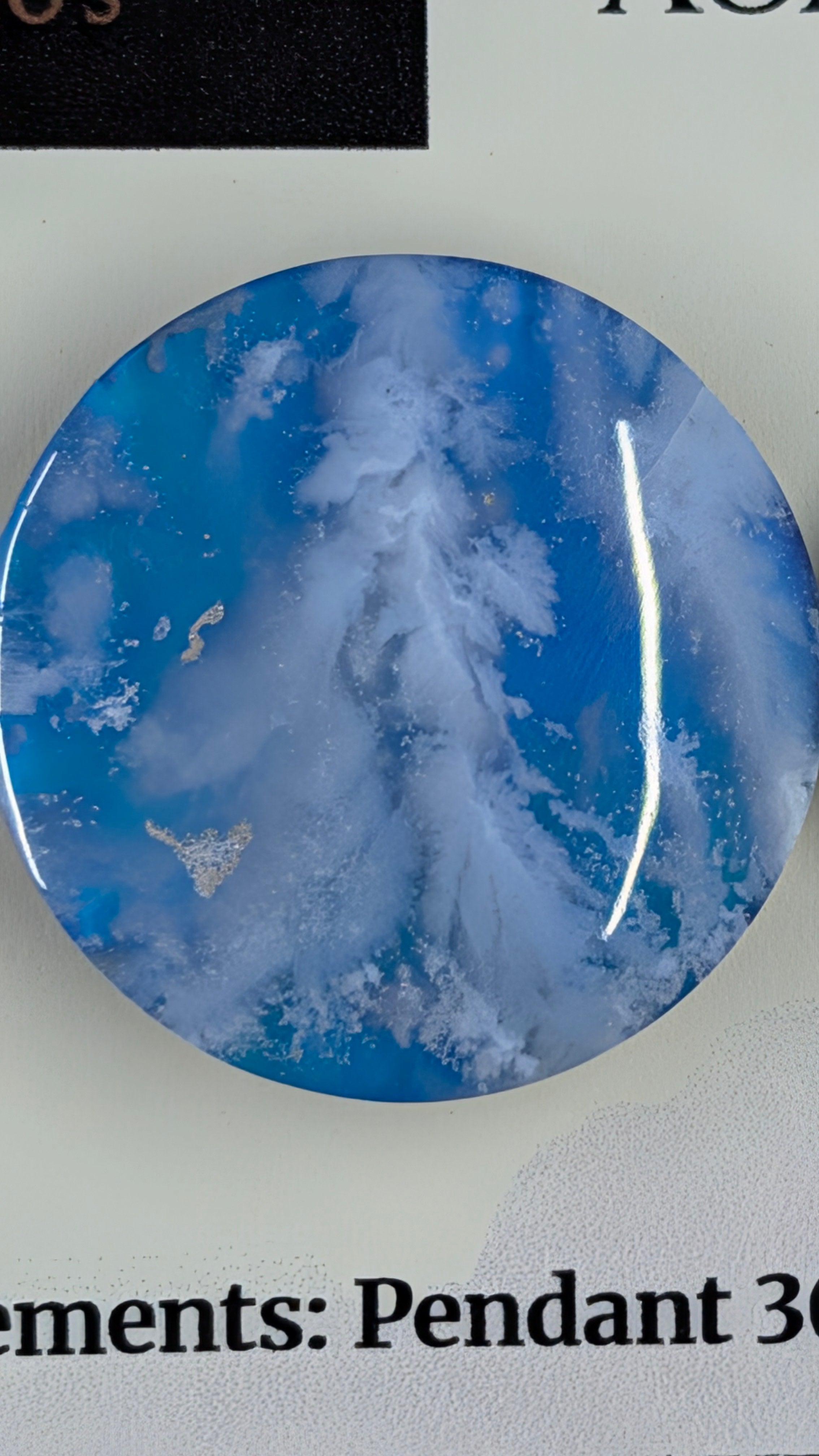 Circle Shape - Blue Plume Doublet - Design-Ready Set