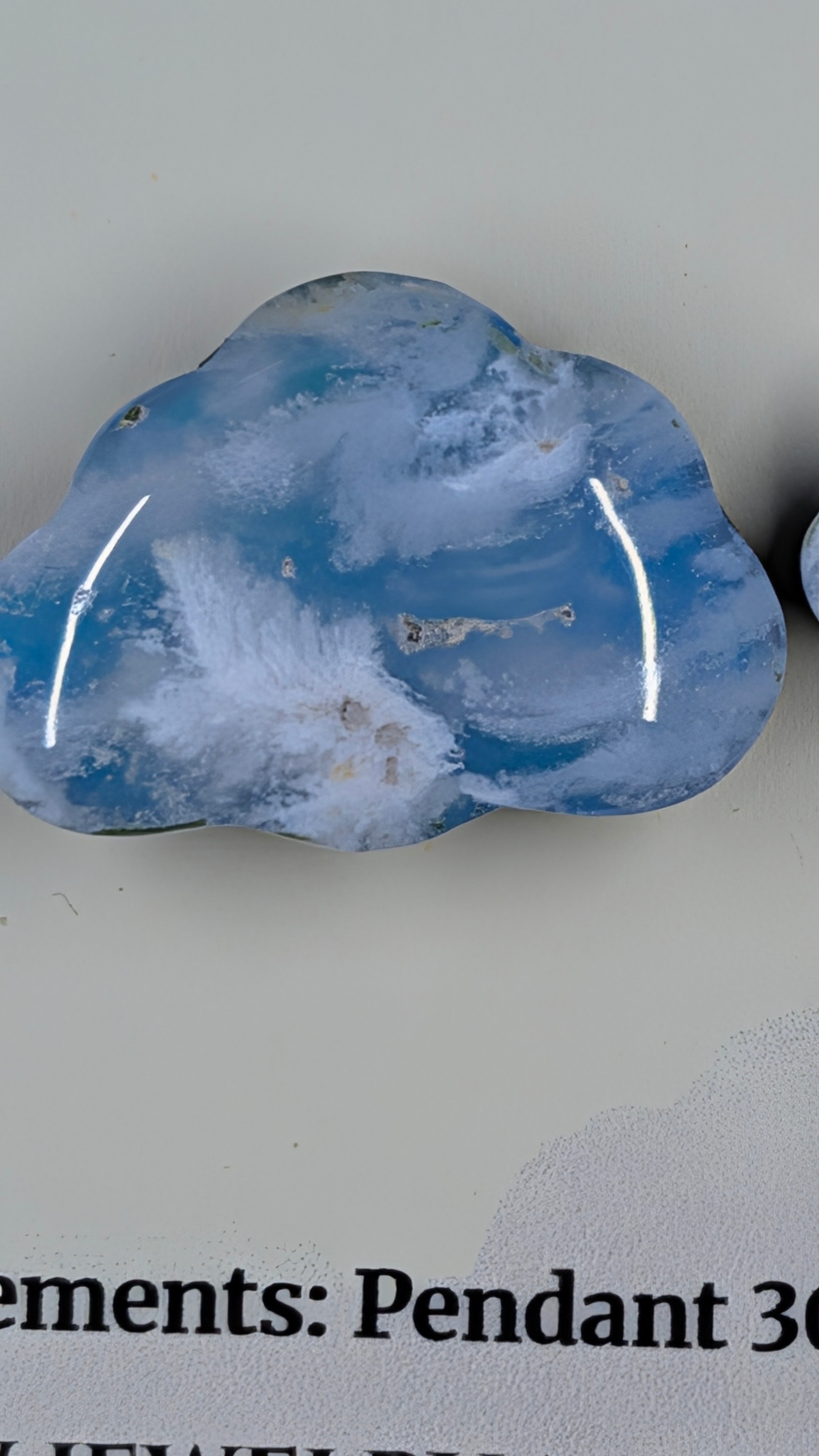 Cloud Shape - Blue Plume Doublet - Design-Ready Set