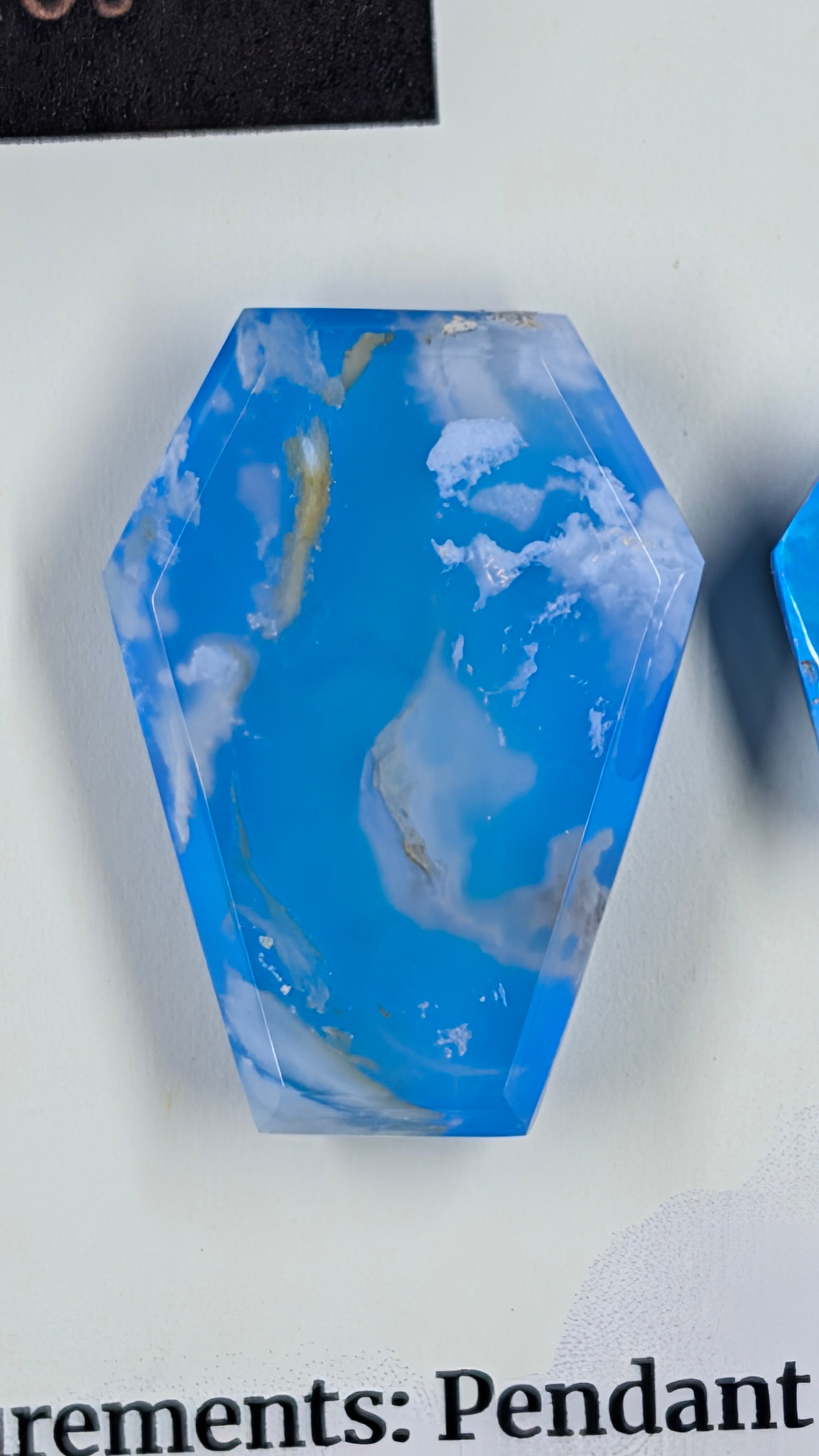 Coffin Shape - Blue Plume Doublet - Design-Ready Set