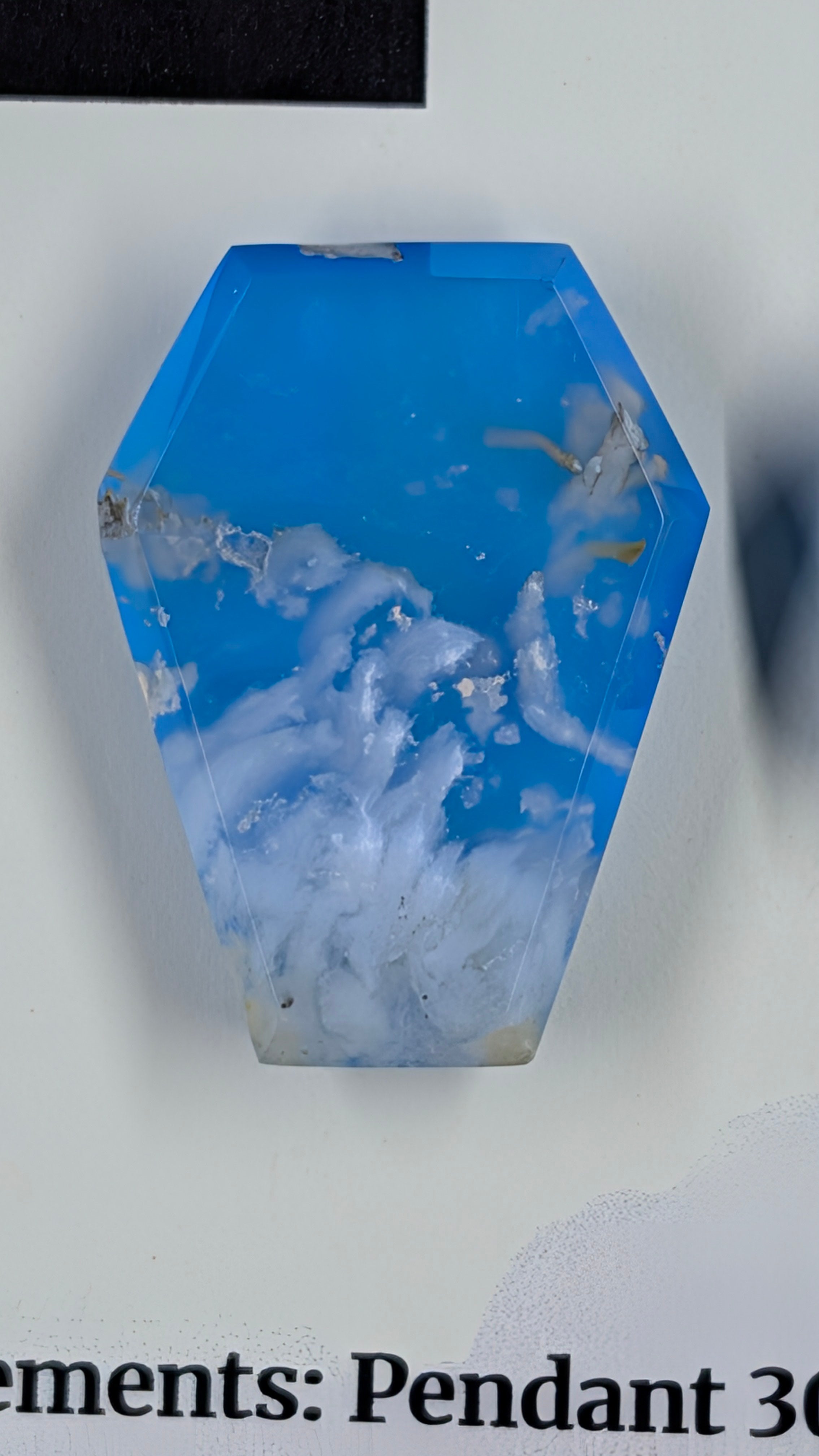 Coffin Shape - Blue Plume Doublet - Design-Ready Set