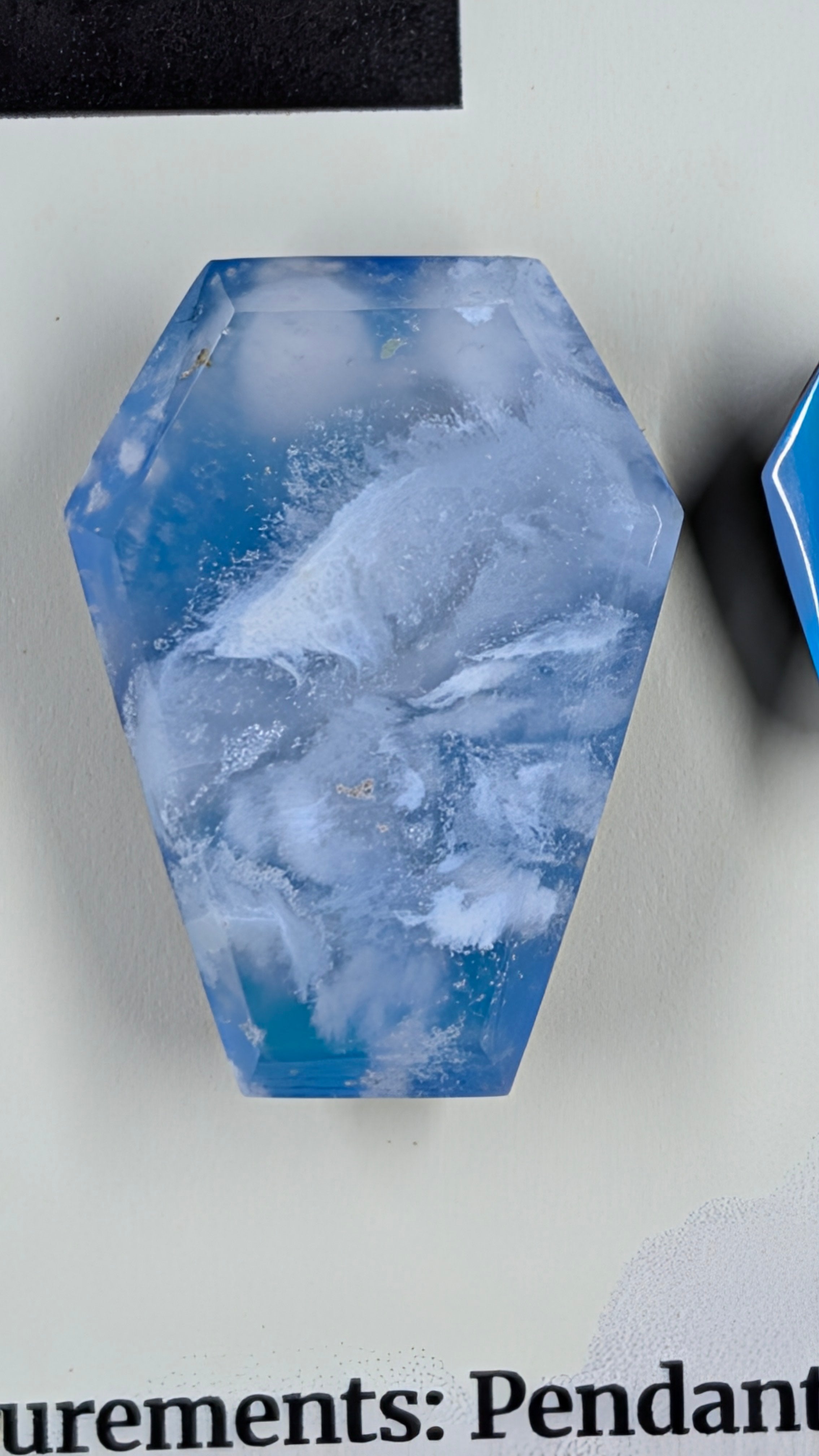 Coffin Shape - Blue Plume Doublet - Design-Ready Set